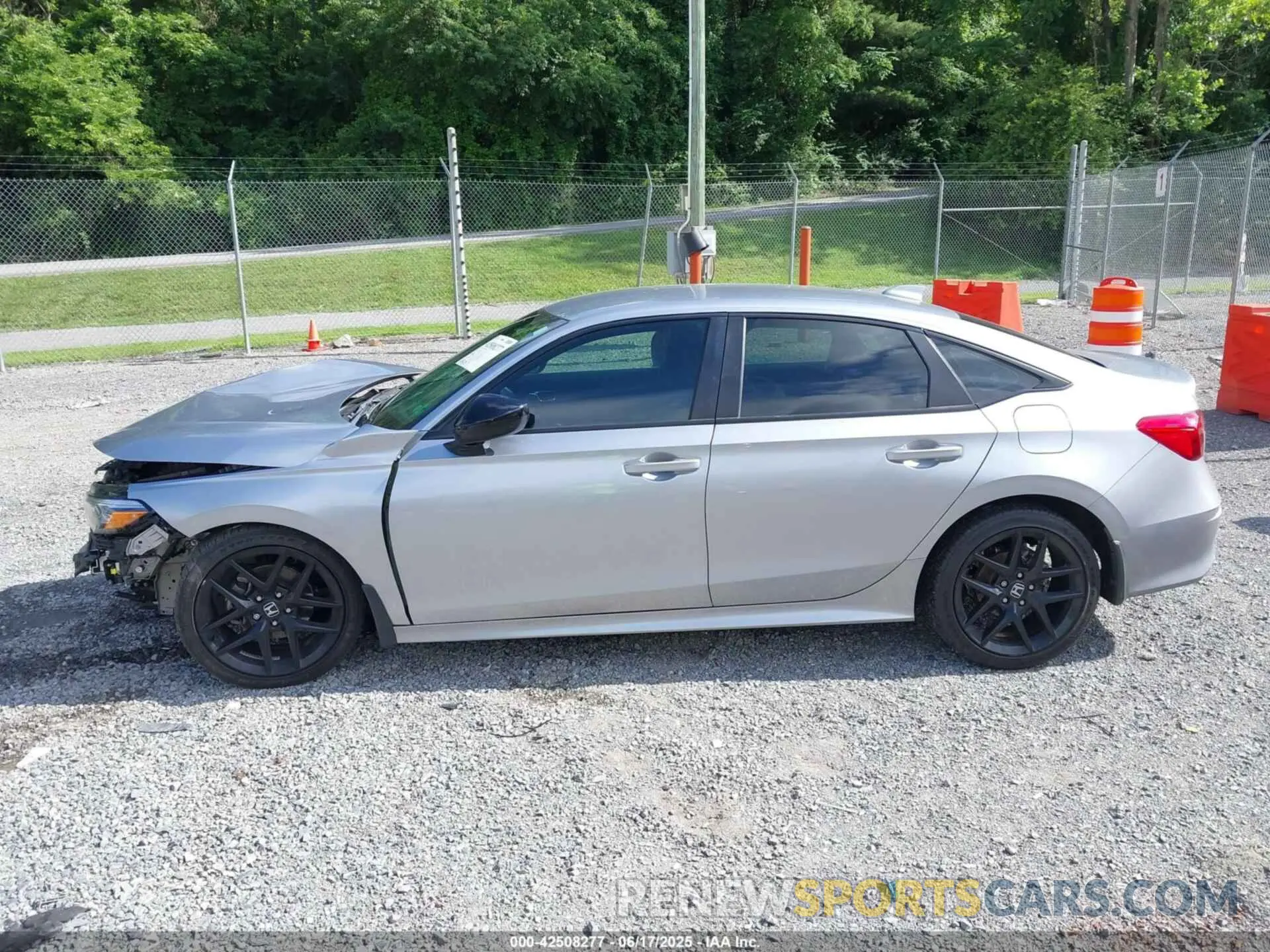 14 fotografías del automóvil dañado 2HGFE2F57NH607141 HONDA CIVIC 2022