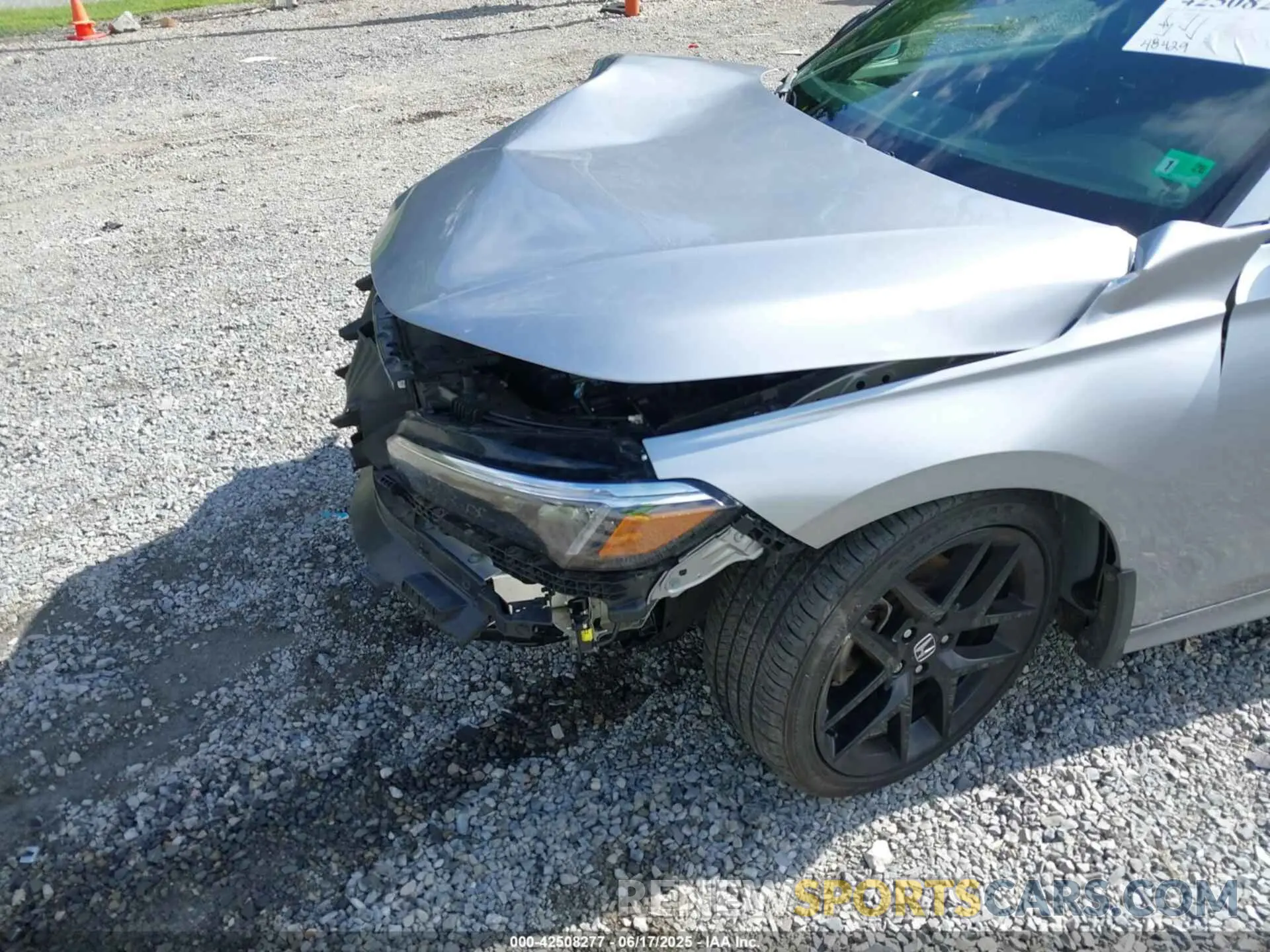 17 fotografías del automóvil dañado 2HGFE2F57NH607141 HONDA CIVIC 2022