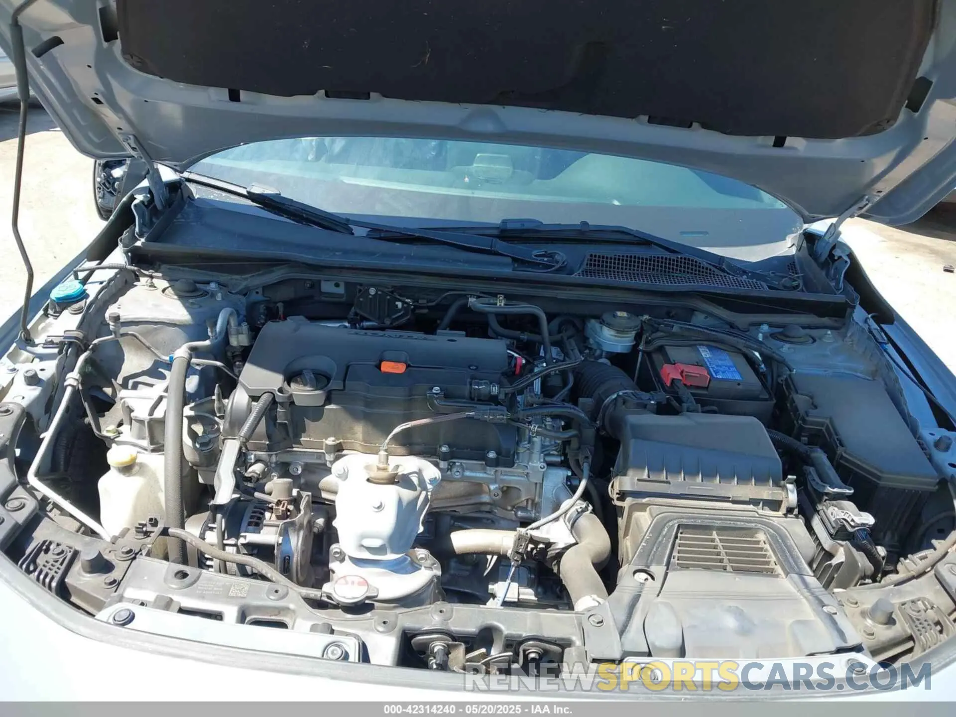 10 fotografías del automóvil dañado 2HGFE2F58NH519554 HONDA CIVIC 2022