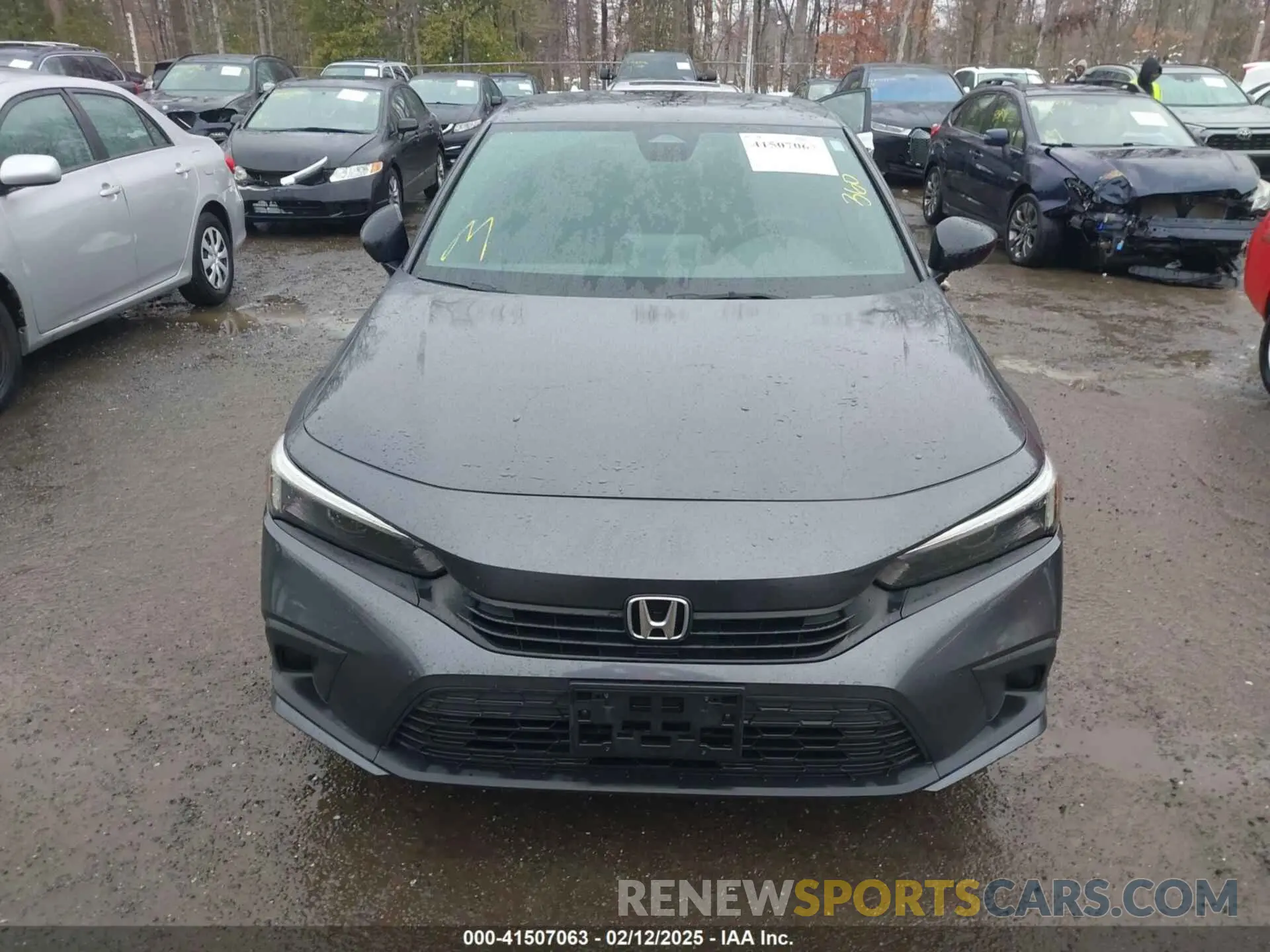 13 fotografías del automóvil dañado 2HGFE2F58NH520915 HONDA CIVIC 2022