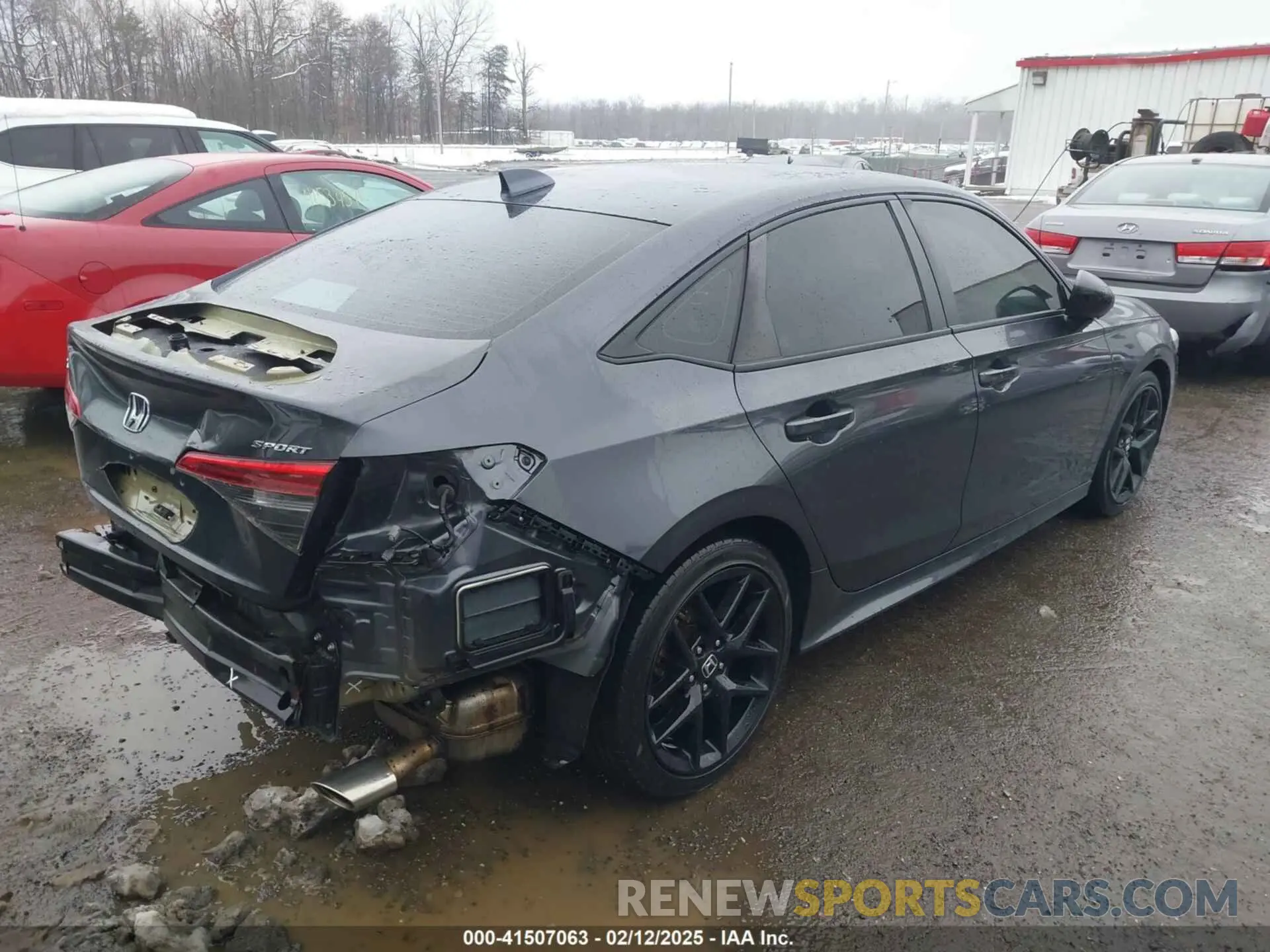 4 fotografías del automóvil dañado 2HGFE2F58NH520915 HONDA CIVIC 2022