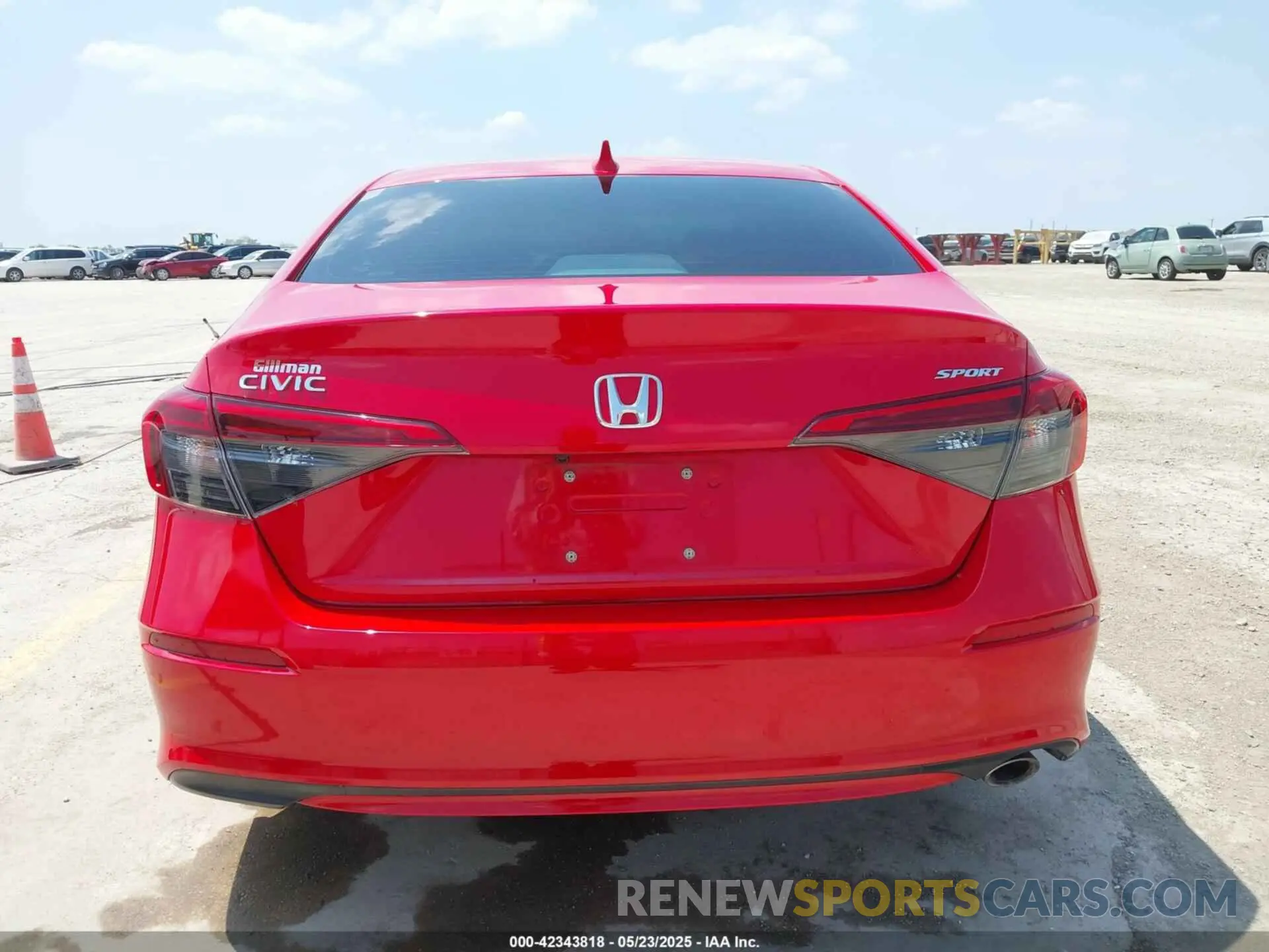 16 fotografías del automóvil dañado 2HGFE2F58NH537245 HONDA CIVIC 2022