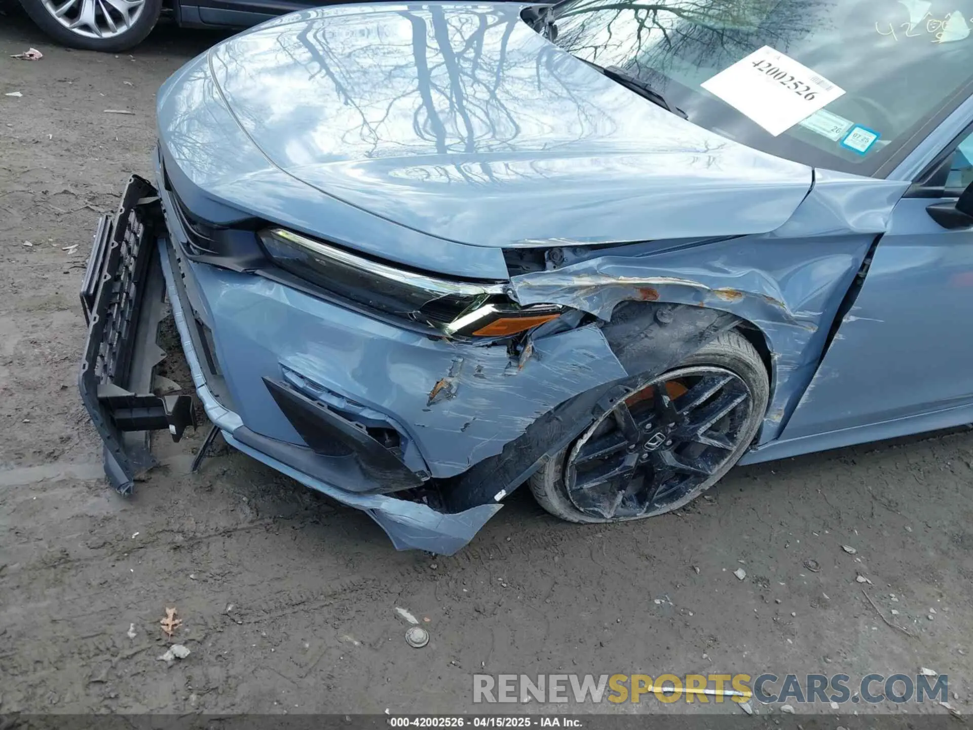 6 fotografías del automóvil dañado 2HGFE2F58NH537925 HONDA CIVIC 2022