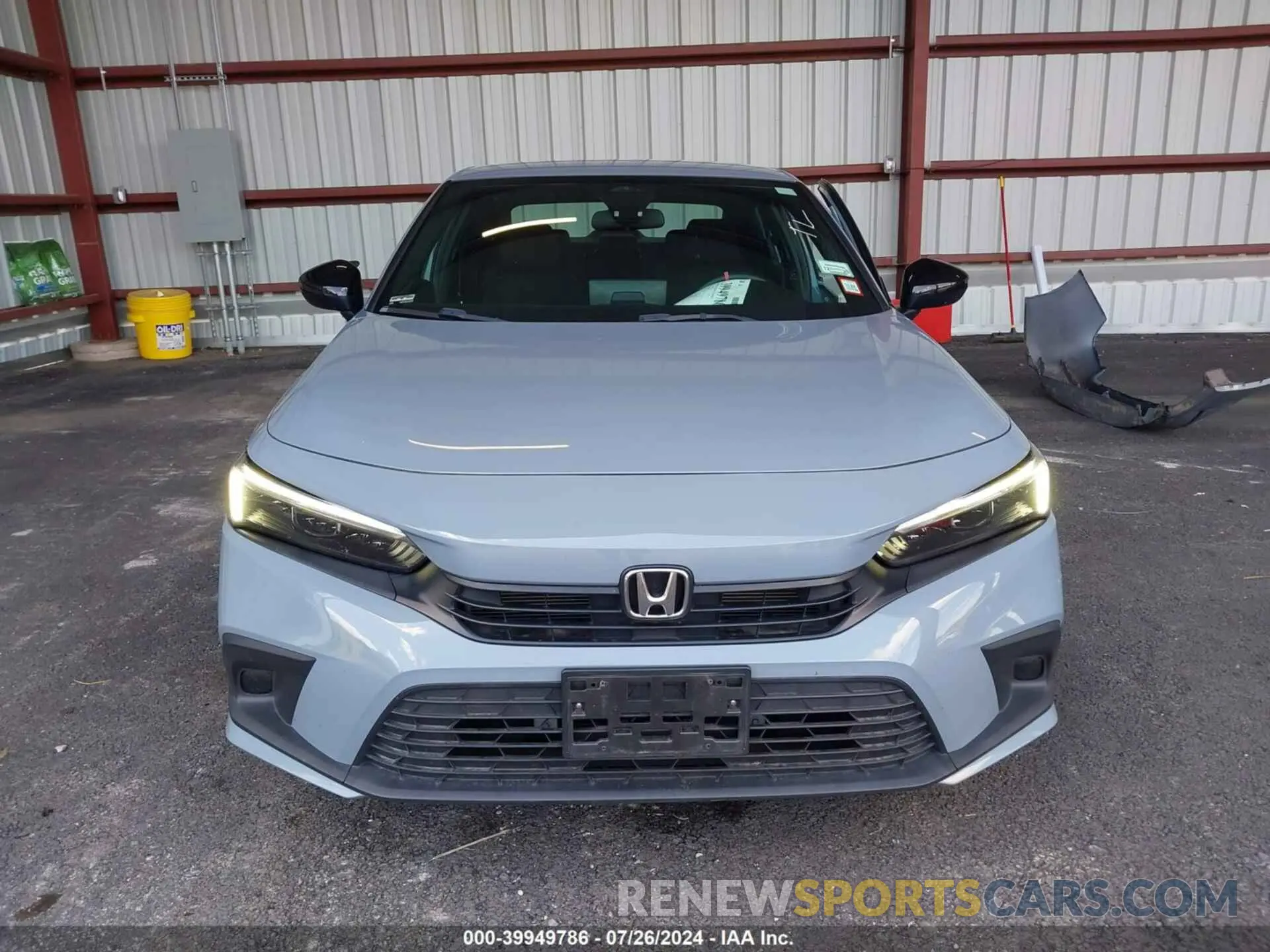13 fotografías del automóvil dañado 2HGFE2F58NH538380 HONDA CIVIC 2022