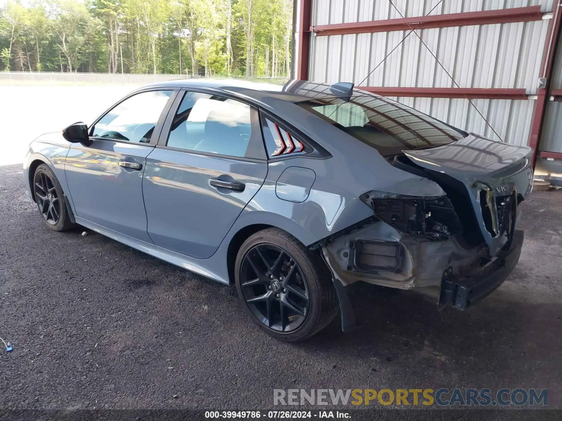 3 fotografías del automóvil dañado 2HGFE2F58NH538380 HONDA CIVIC 2022