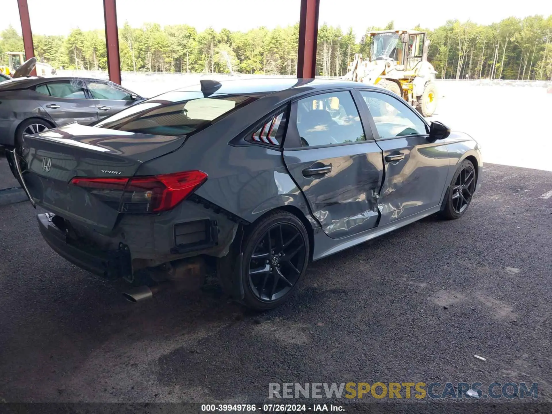 4 fotografías del automóvil dañado 2HGFE2F58NH538380 HONDA CIVIC 2022