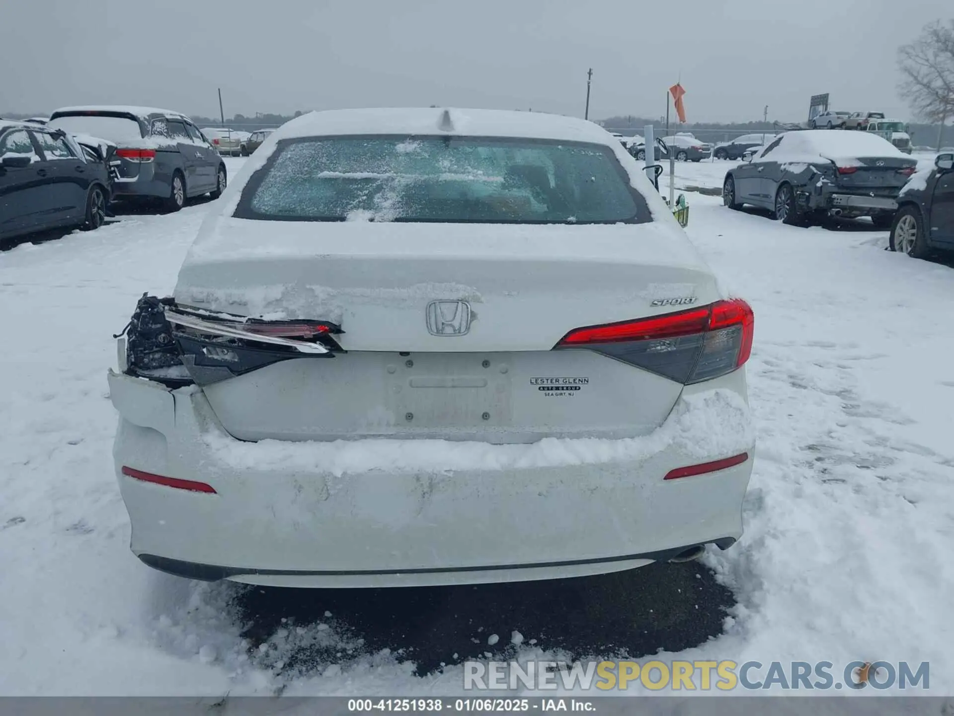 17 fotografías del automóvil dañado 2HGFE2F58NH539948 HONDA CIVIC 2022