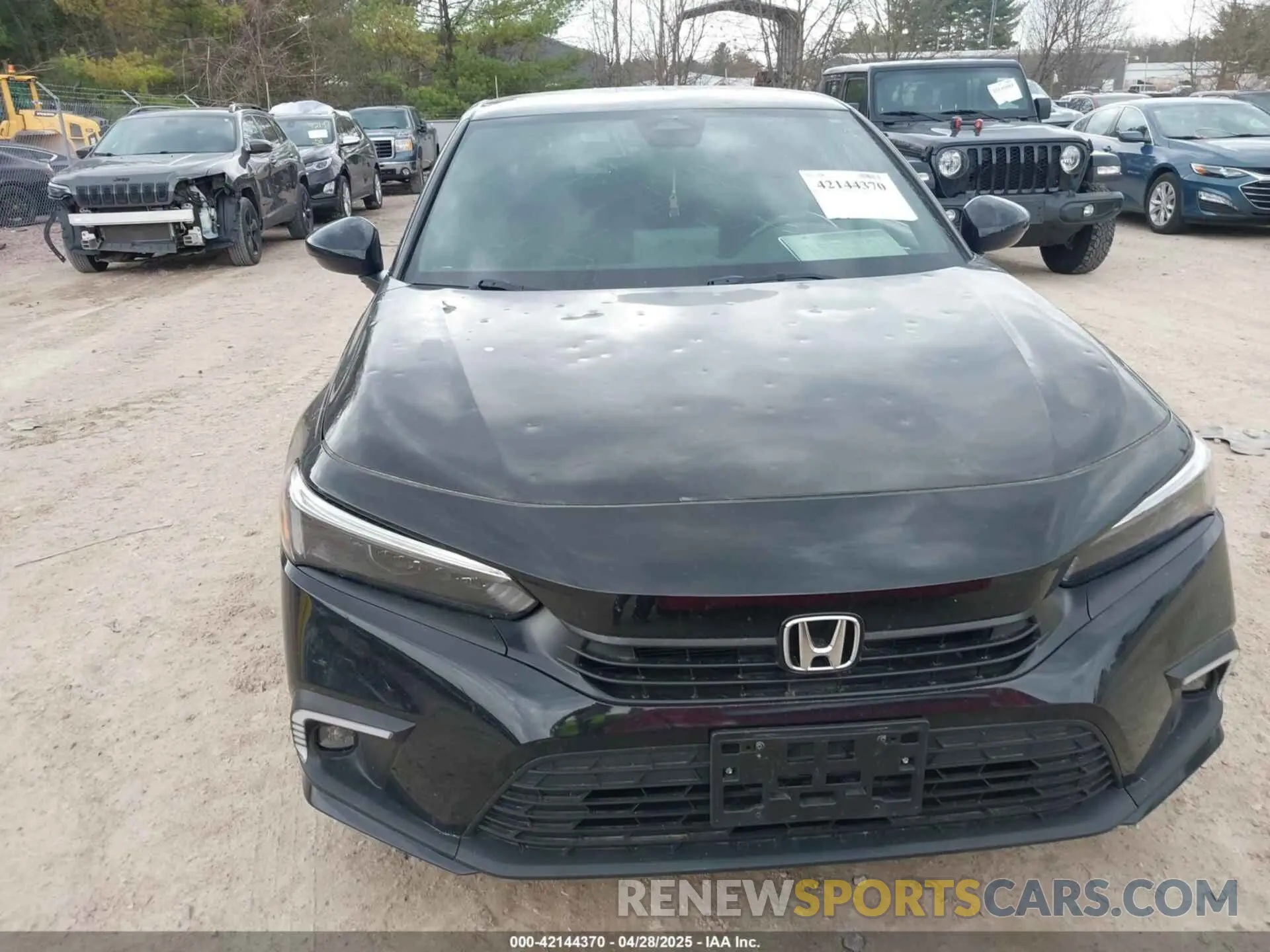 12 fotografías del automóvil dañado 2HGFE2F58NH552697 HONDA CIVIC 2022