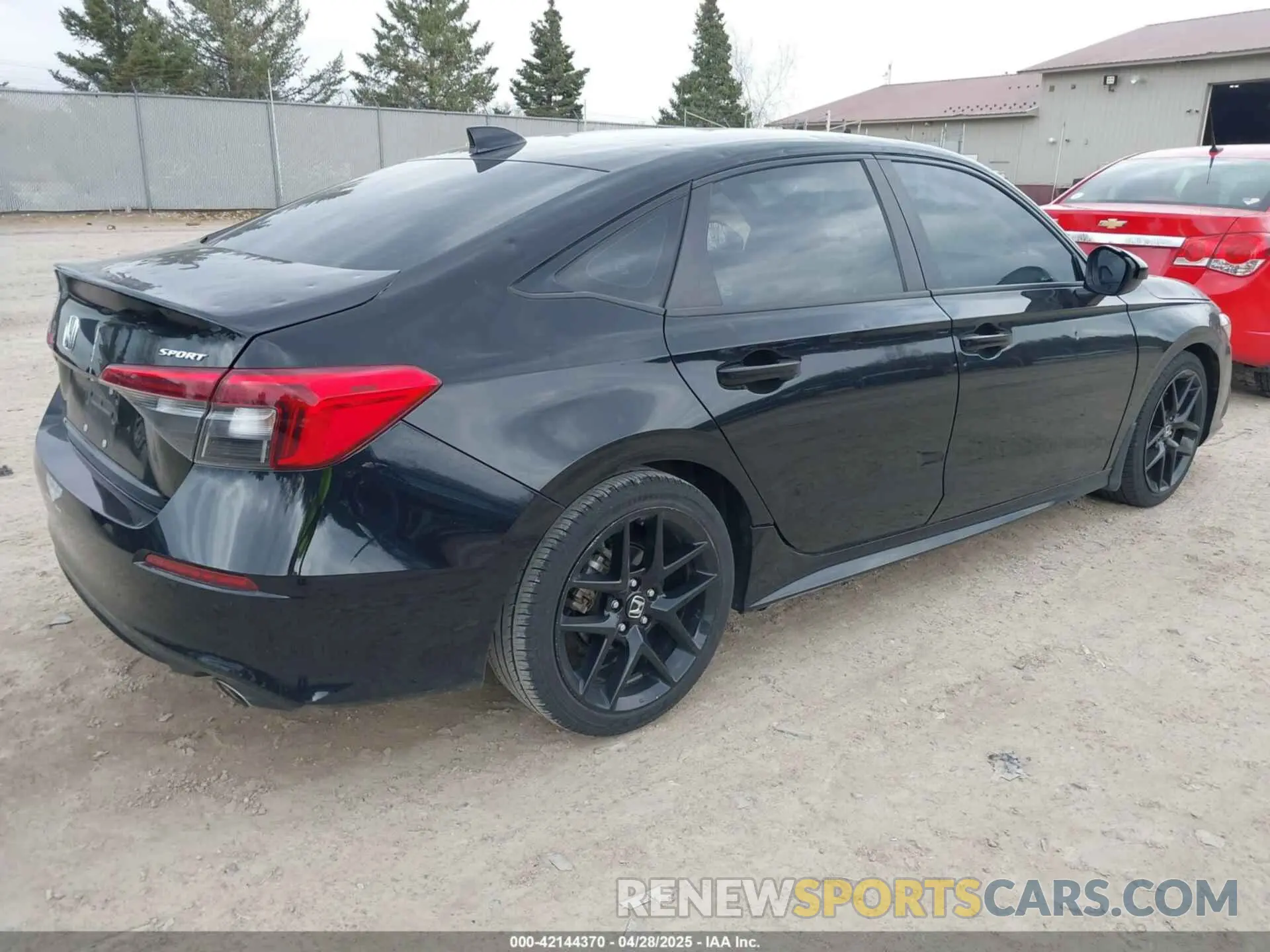 4 fotografías del automóvil dañado 2HGFE2F58NH552697 HONDA CIVIC 2022