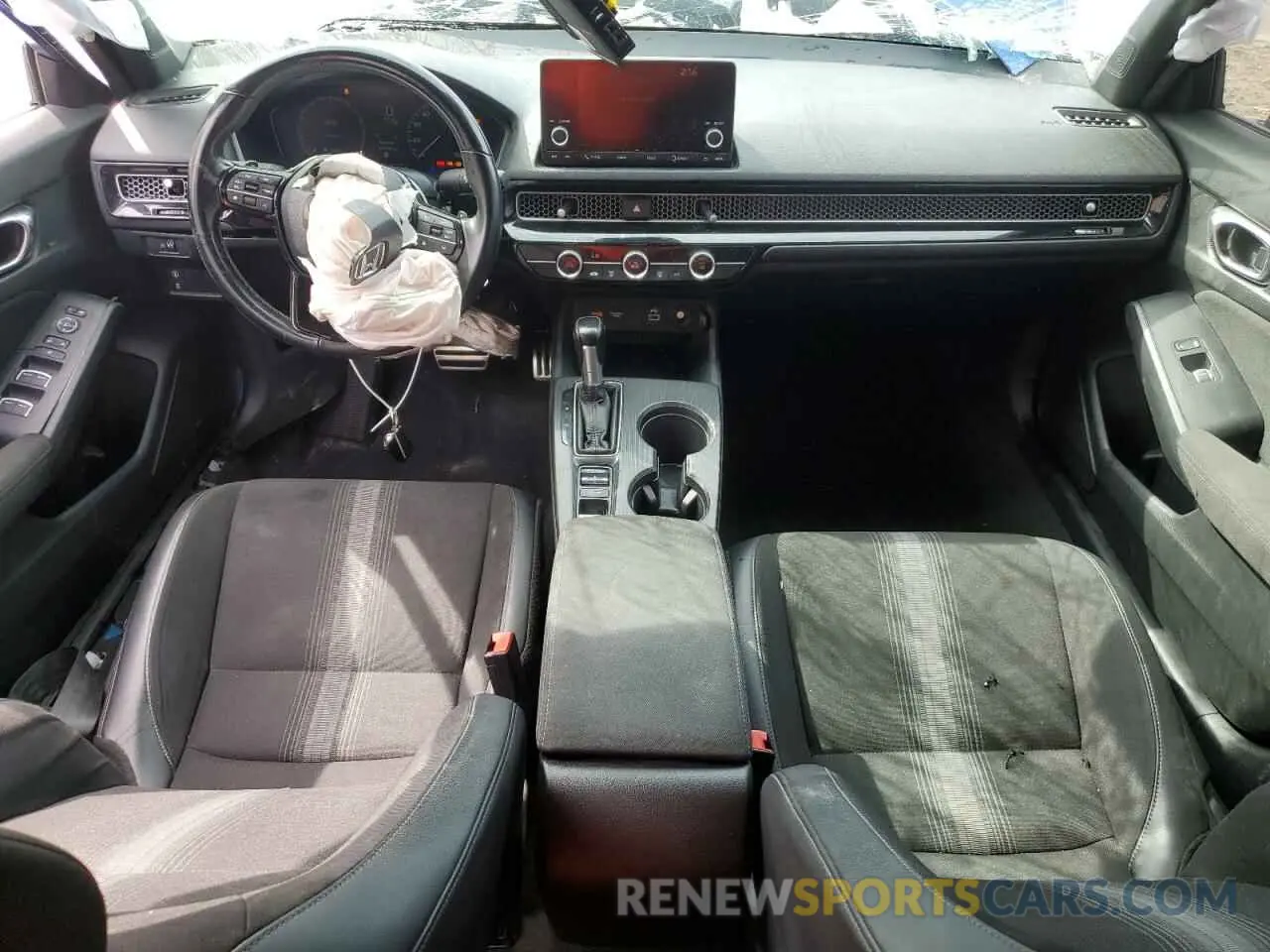 8 fotografías del automóvil dañado 2HGFE2F58NH556510 HONDA CIVIC 2022
