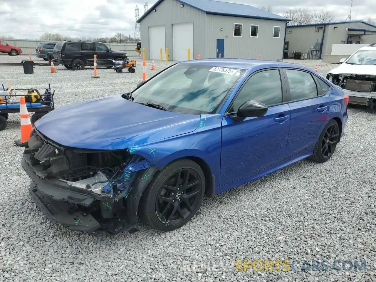 1 fotografías del automóvil dañado 2HGFE2F58NH560590 HONDA CIVIC 2022