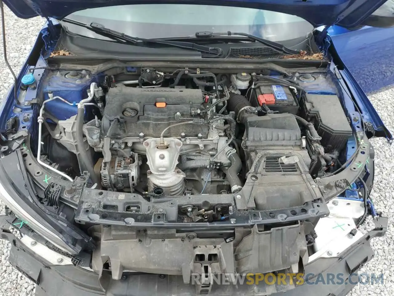 11 fotografías del automóvil dañado 2HGFE2F58NH560590 HONDA CIVIC 2022