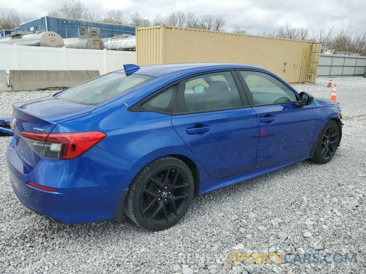 3 fotografías del automóvil dañado 2HGFE2F58NH560590 HONDA CIVIC 2022