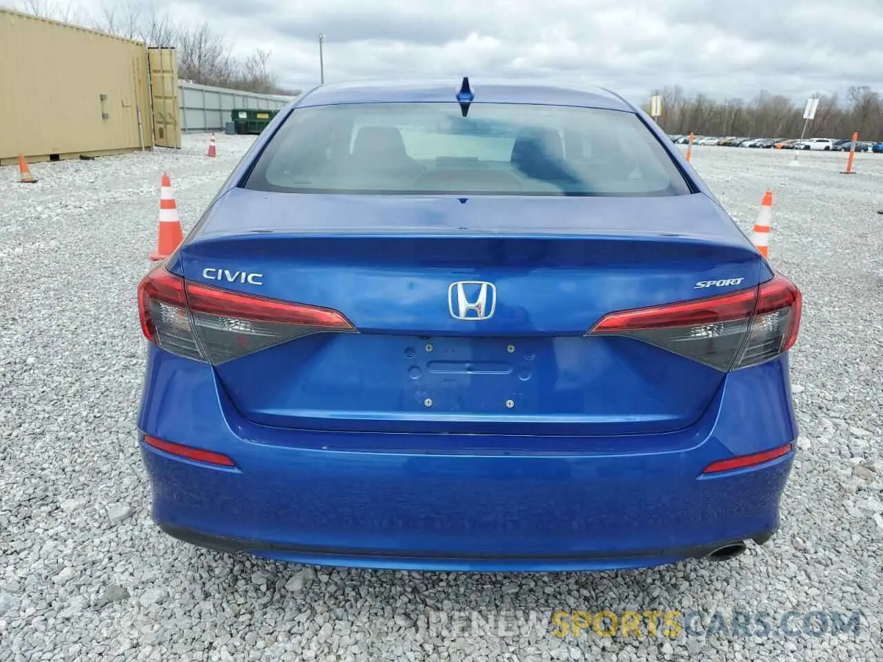 6 fotografías del automóvil dañado 2HGFE2F58NH560590 HONDA CIVIC 2022