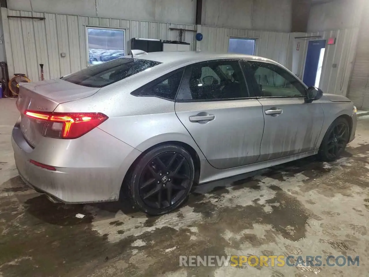 3 fotografías del automóvil dañado 2HGFE2F58NH594447 HONDA CIVIC 2022