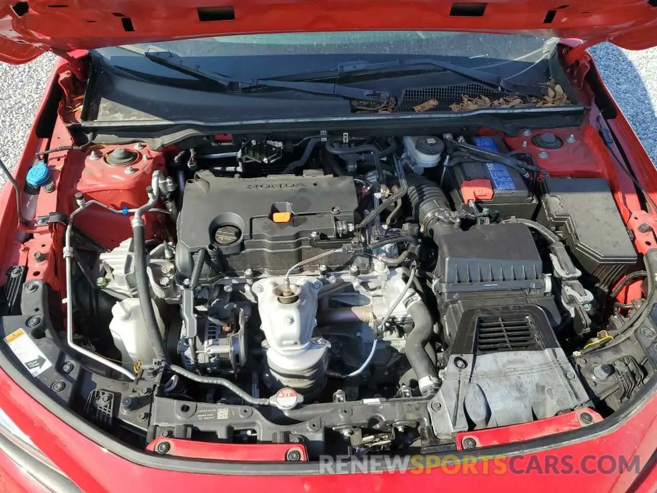 11 fotografías del automóvil dañado 2HGFE2F58NH600778 HONDA CIVIC 2022