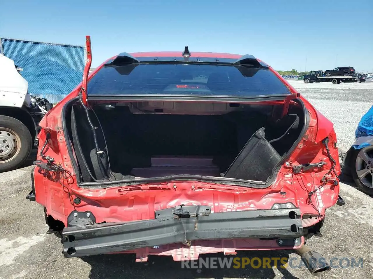 6 fotografías del automóvil dañado 2HGFE2F58NH600778 HONDA CIVIC 2022