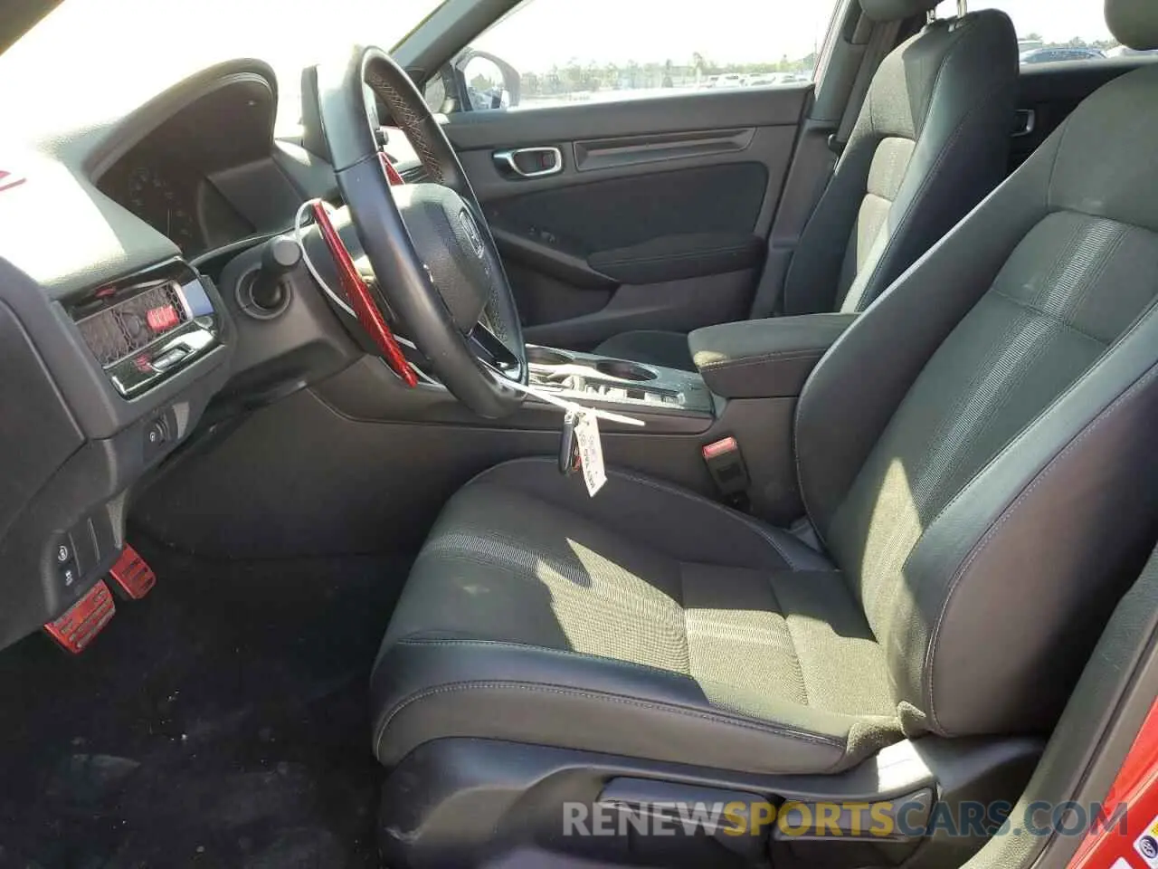 7 fotografías del automóvil dañado 2HGFE2F58NH600778 HONDA CIVIC 2022