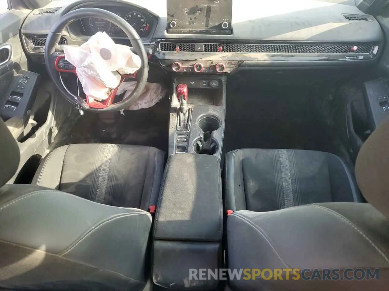 8 fotografías del automóvil dañado 2HGFE2F58NH605317 HONDA CIVIC 2022