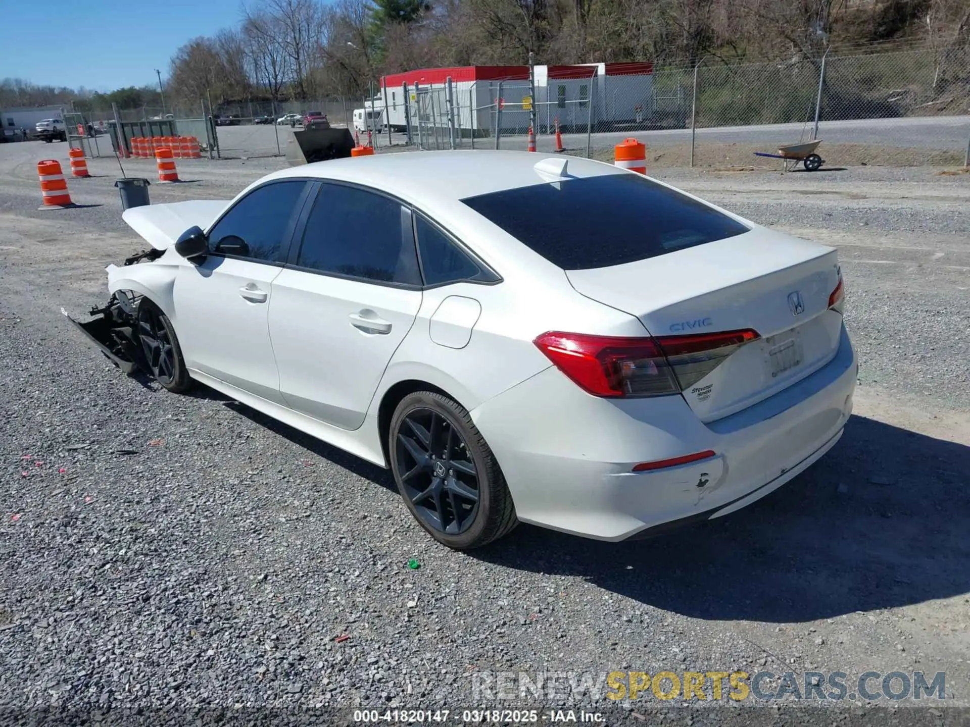 3 fotografías del automóvil dañado 2HGFE2F59NH502102 HONDA CIVIC 2022