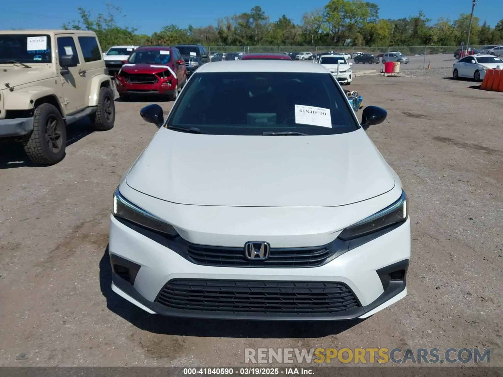13 fotografías del automóvil dañado 2HGFE2F59NH502312 HONDA CIVIC 2022