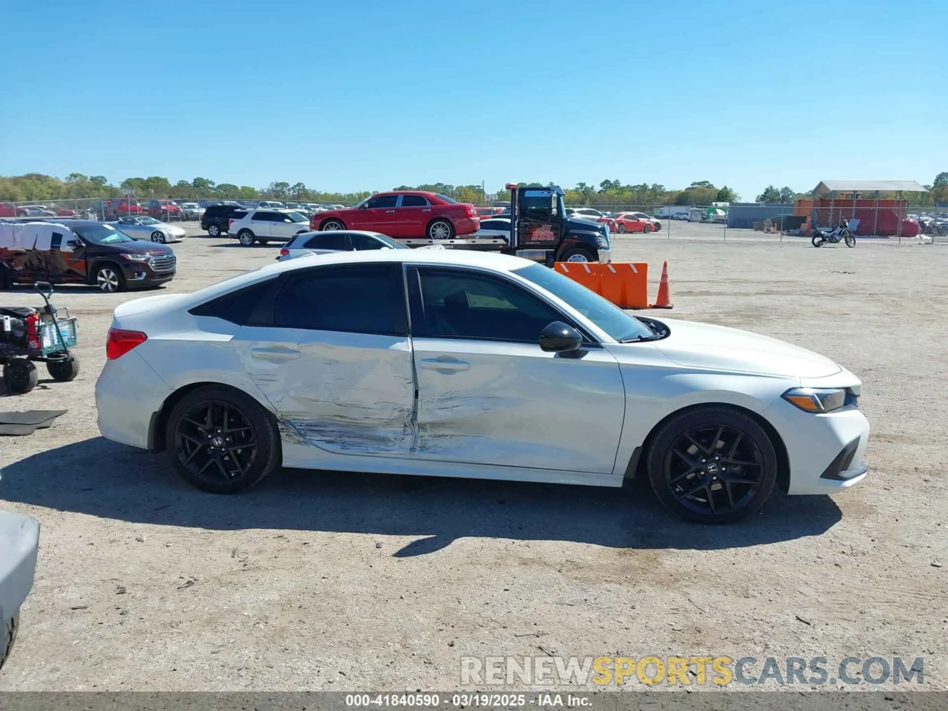 14 fotografías del automóvil dañado 2HGFE2F59NH502312 HONDA CIVIC 2022