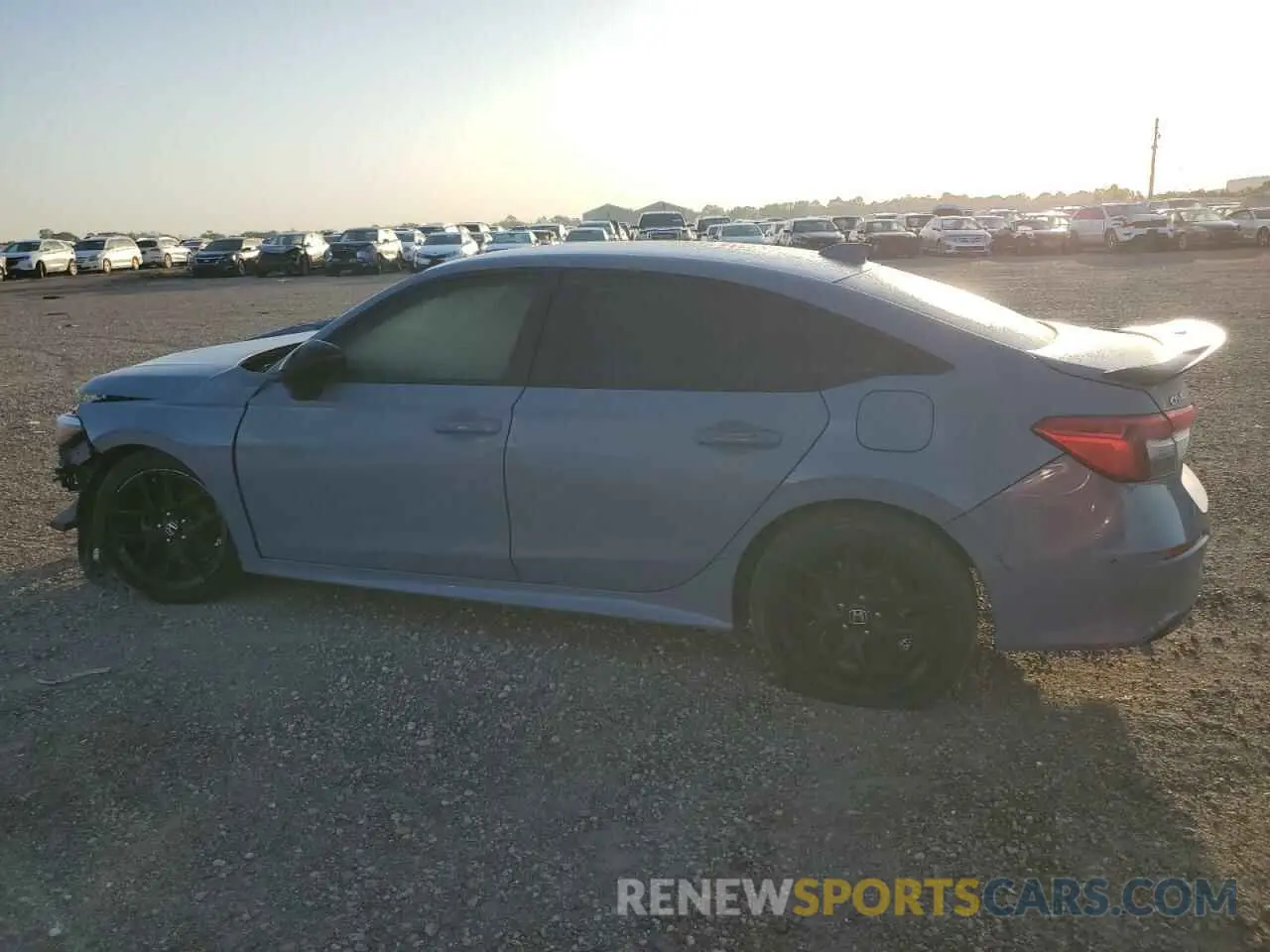 2 fotografías del automóvil dañado 2HGFE2F59NH514086 HONDA CIVIC 2022