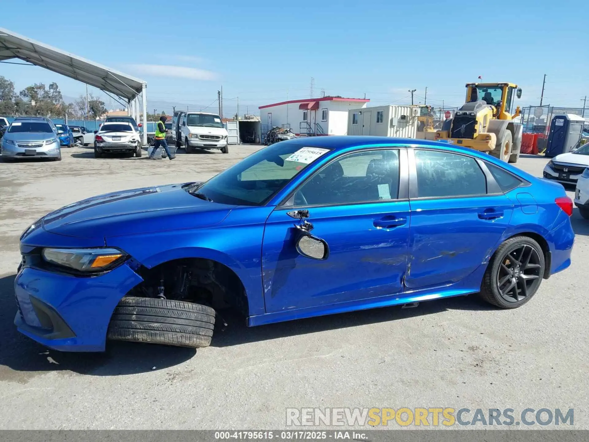 14 fotografías del automóvil dañado 2HGFE2F59NH544026 HONDA CIVIC 2022
