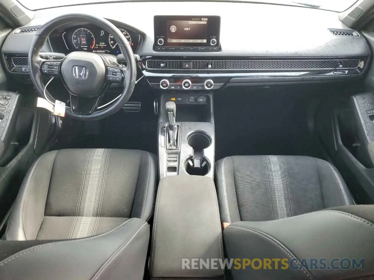 8 fotografías del automóvil dañado 2HGFE2F59NH547492 HONDA CIVIC 2022