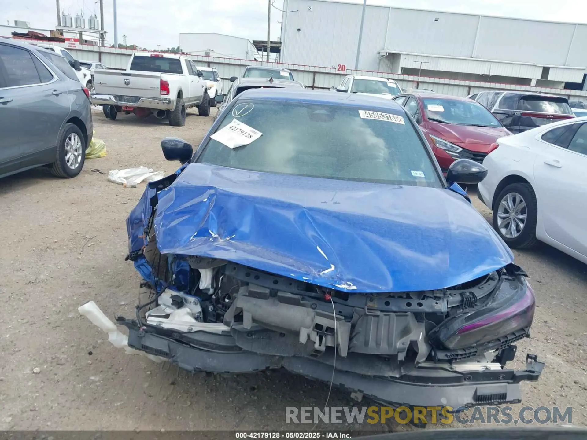 12 fotografías del automóvil dañado 2HGFE2F59NH553423 HONDA CIVIC 2022