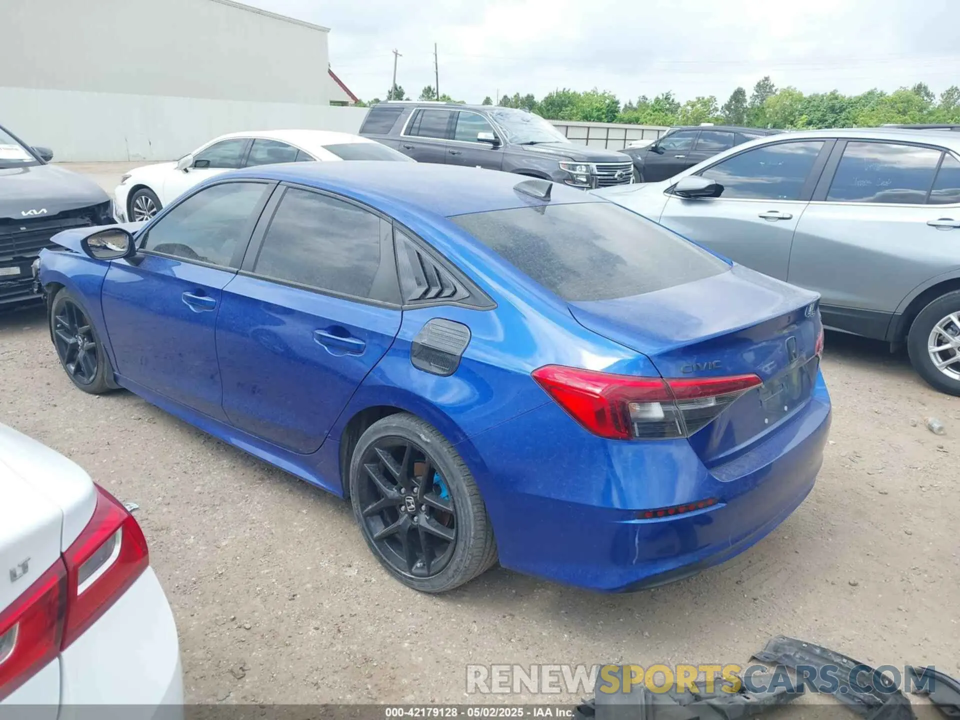 3 fotografías del automóvil dañado 2HGFE2F59NH553423 HONDA CIVIC 2022