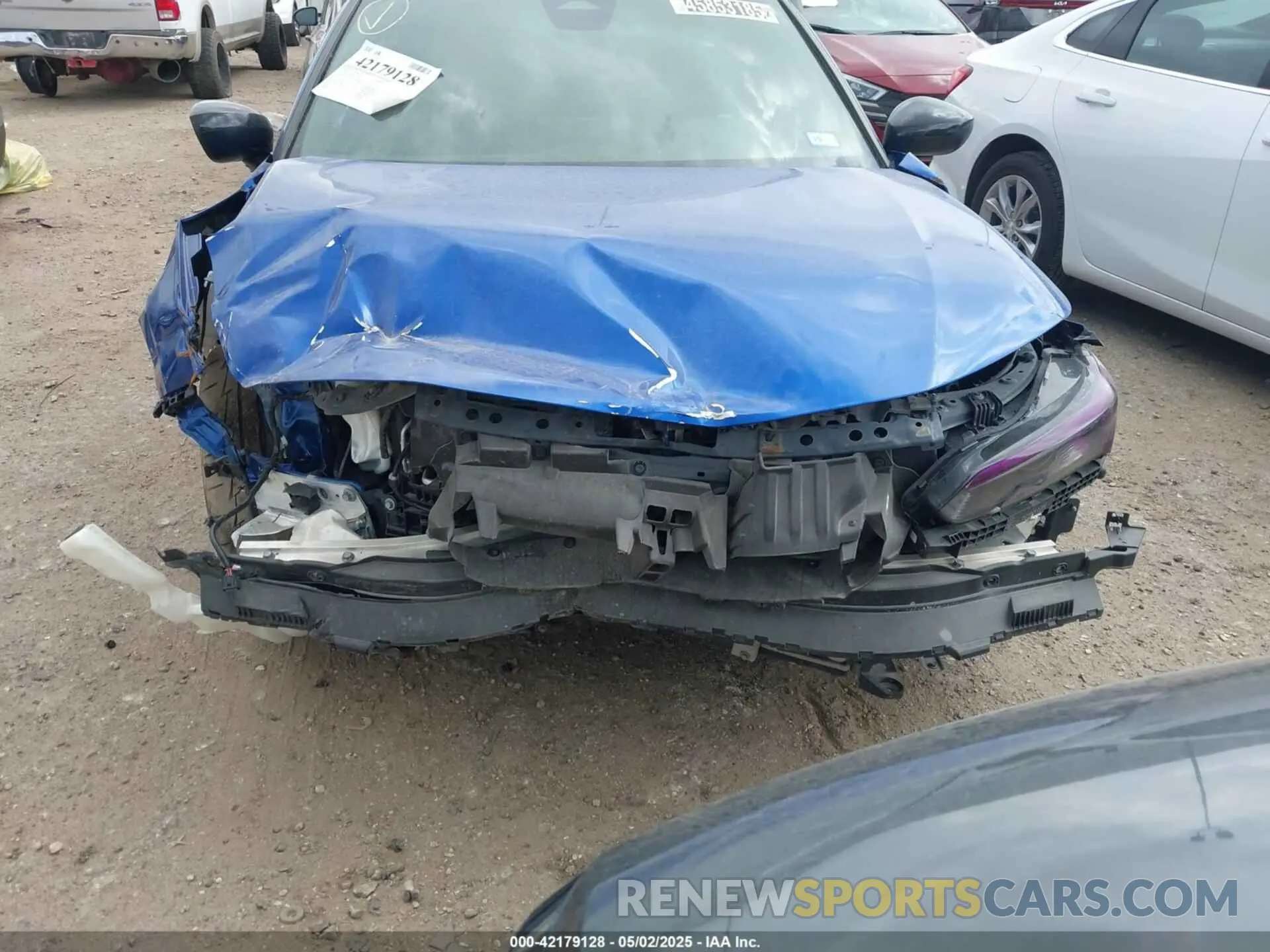 6 fotografías del automóvil dañado 2HGFE2F59NH553423 HONDA CIVIC 2022