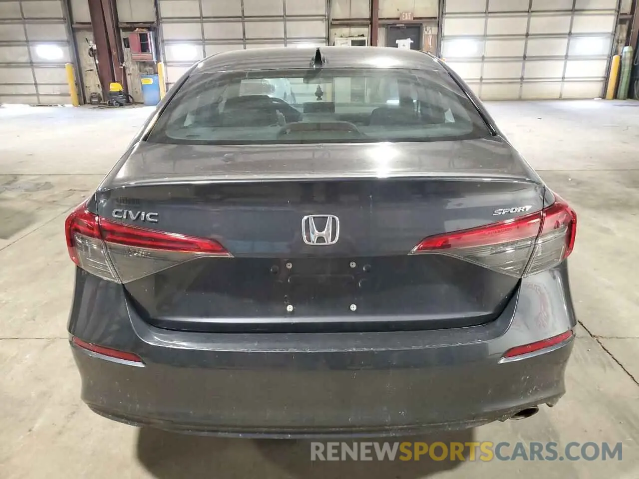 6 fotografías del automóvil dañado 2HGFE2F59NH560159 HONDA CIVIC 2022