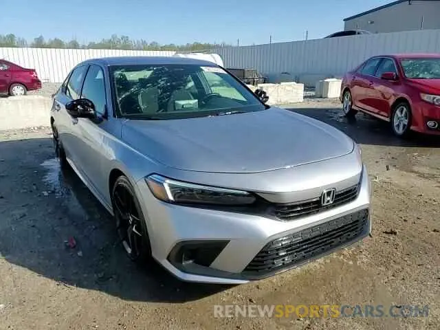 13 fotografías del automóvil dañado 2HGFE2F59NH563594 HONDA CIVIC 2022