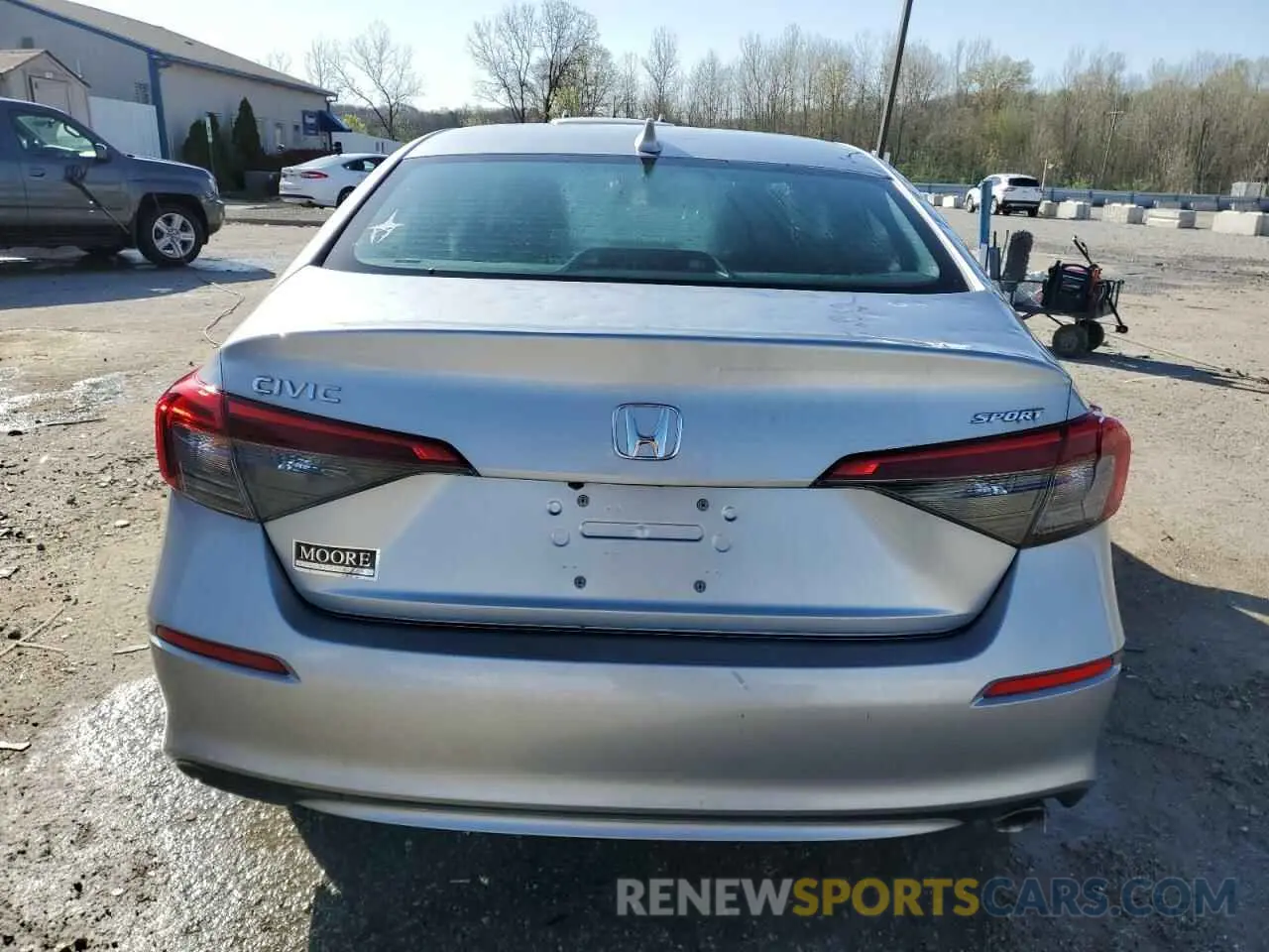 6 fotografías del automóvil dañado 2HGFE2F59NH563594 HONDA CIVIC 2022