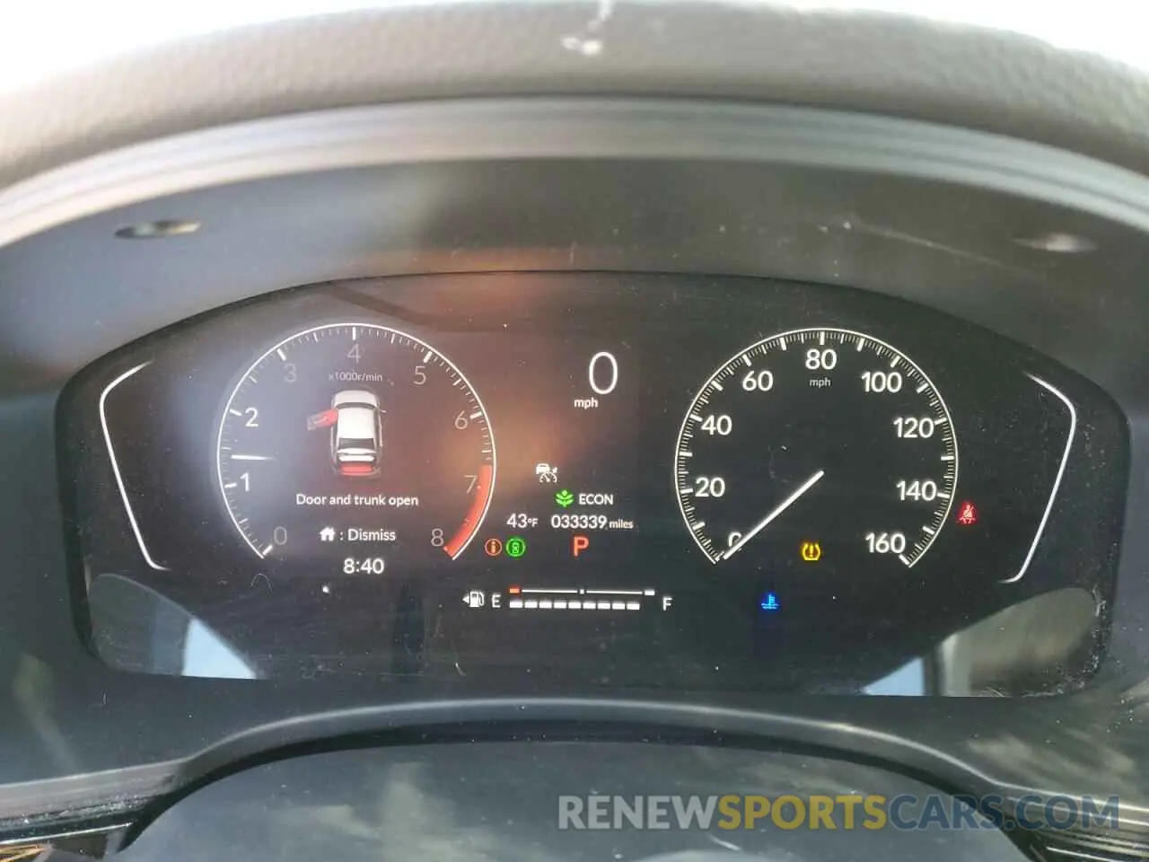 9 fotografías del automóvil dañado 2HGFE2F59NH563594 HONDA CIVIC 2022