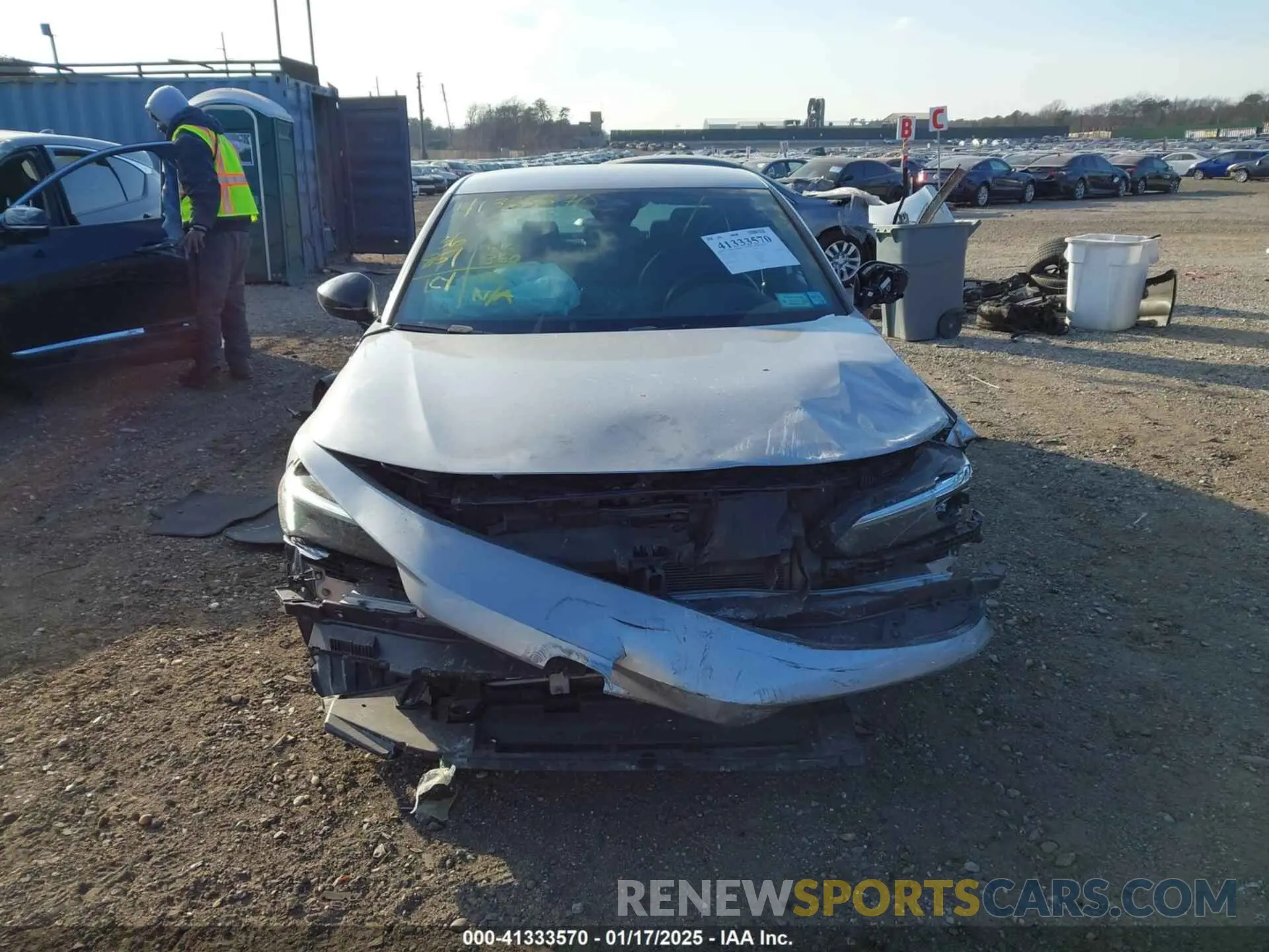 12 fotografías del automóvil dañado 2HGFE2F59NH568259 HONDA CIVIC 2022