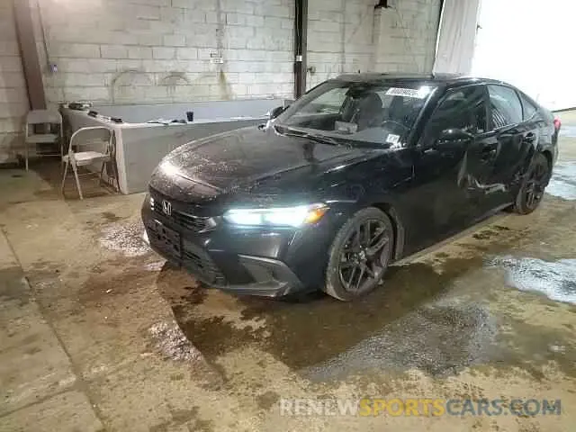 11 fotografías del automóvil dañado 2HGFE2F59NH569489 HONDA CIVIC 2022