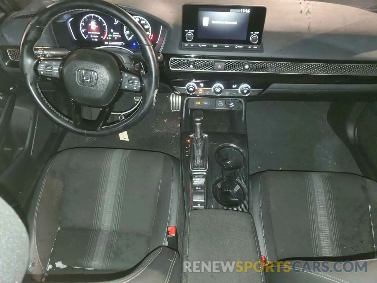 8 fotografías del automóvil dañado 2HGFE2F59NH569489 HONDA CIVIC 2022