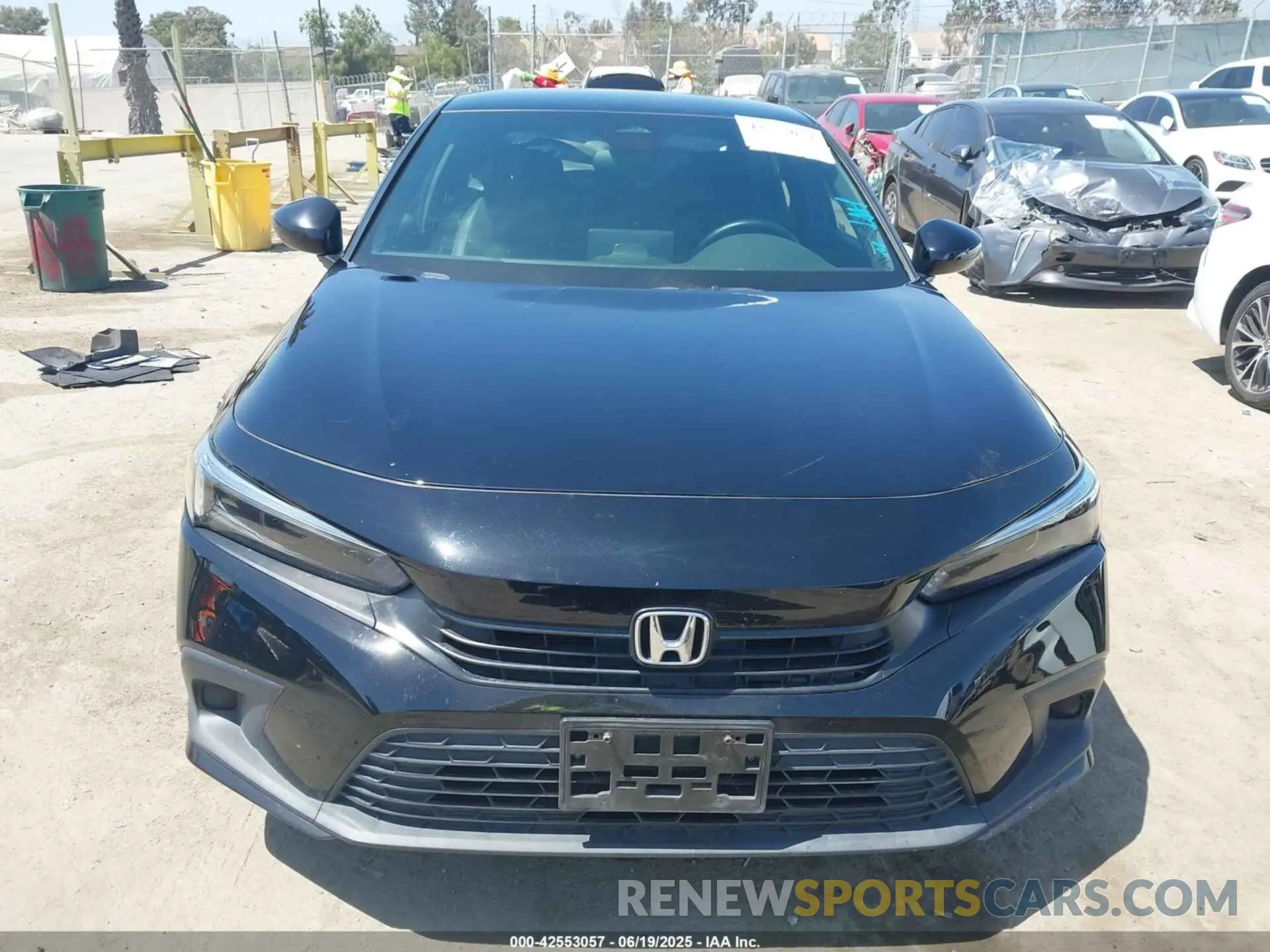 12 fotografías del automóvil dañado 2HGFE2F59NH598667 HONDA CIVIC 2022