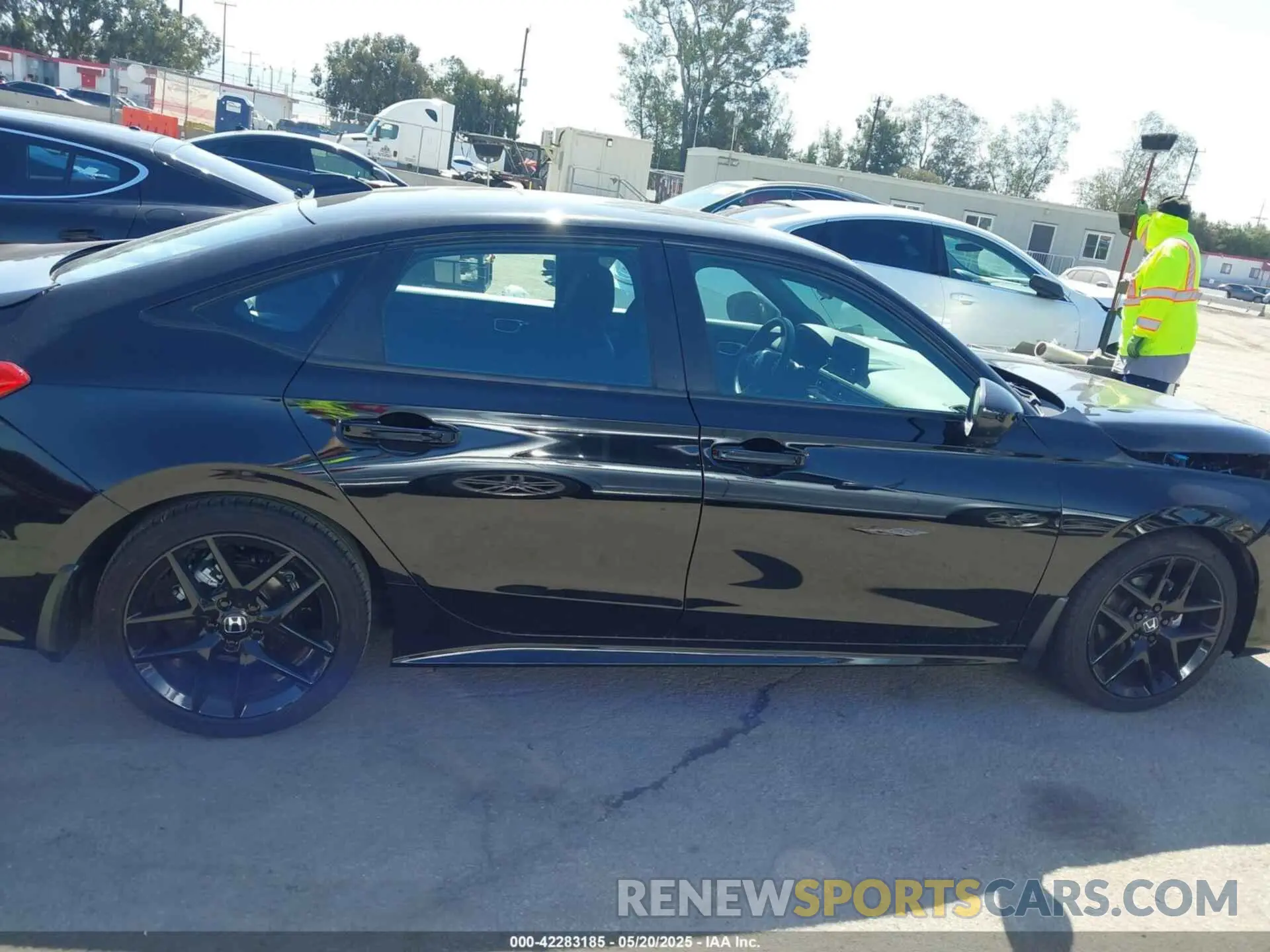 13 fotografías del automóvil dañado 2HGFE2F59NH601695 HONDA CIVIC 2022