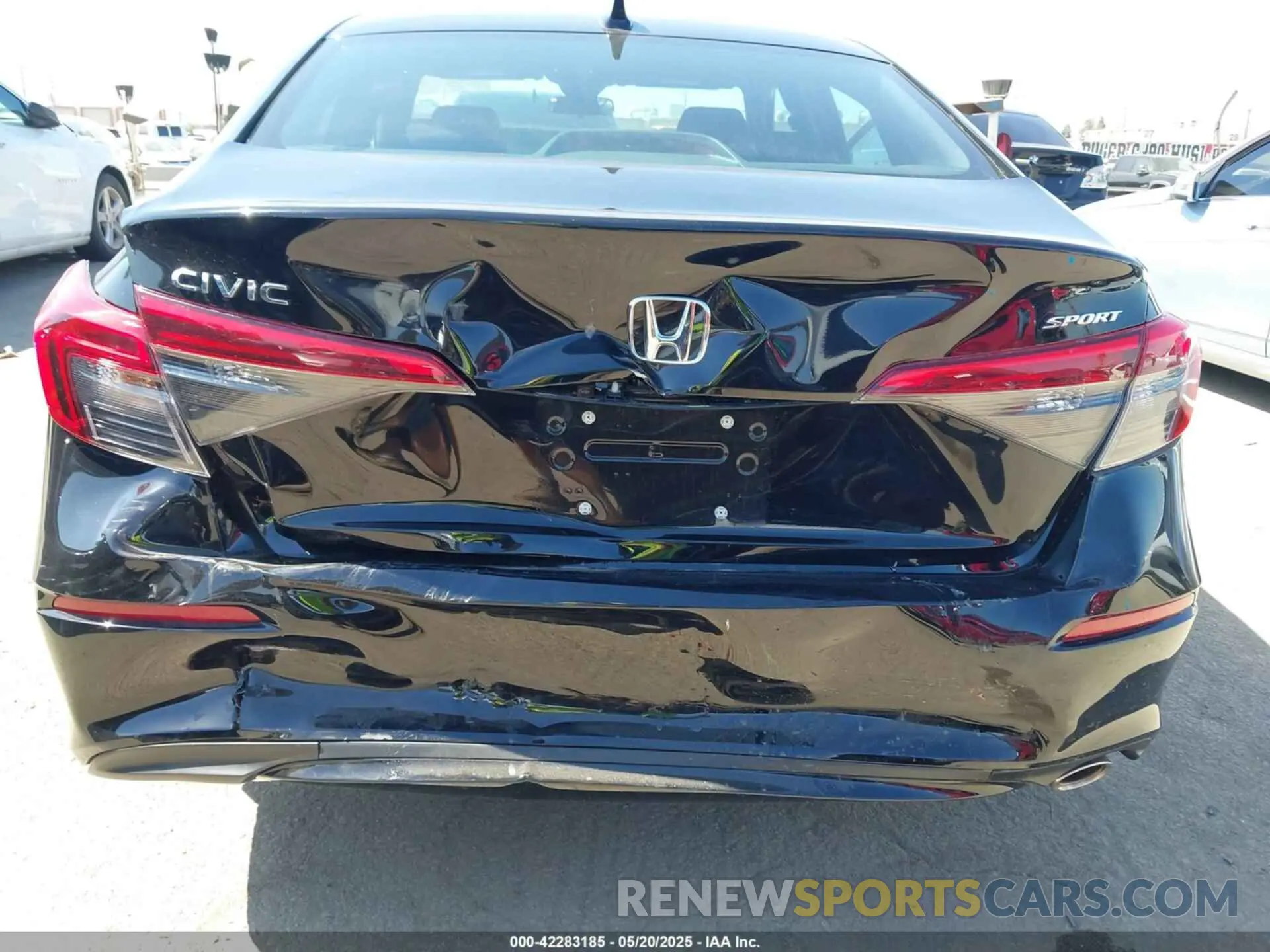 20 fotografías del automóvil dañado 2HGFE2F59NH601695 HONDA CIVIC 2022