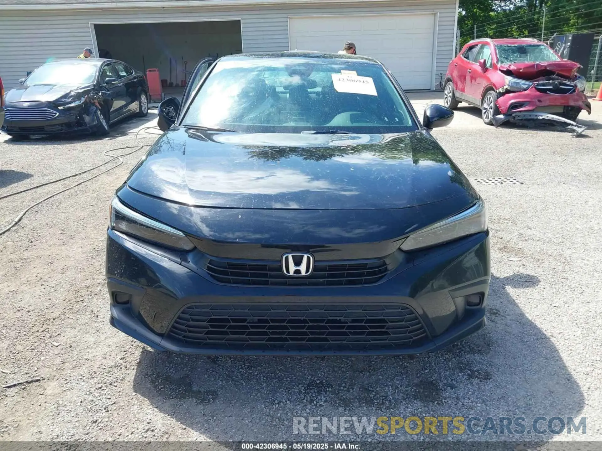 12 fotografías del automóvil dañado 2HGFE2F59NH608081 HONDA CIVIC 2022