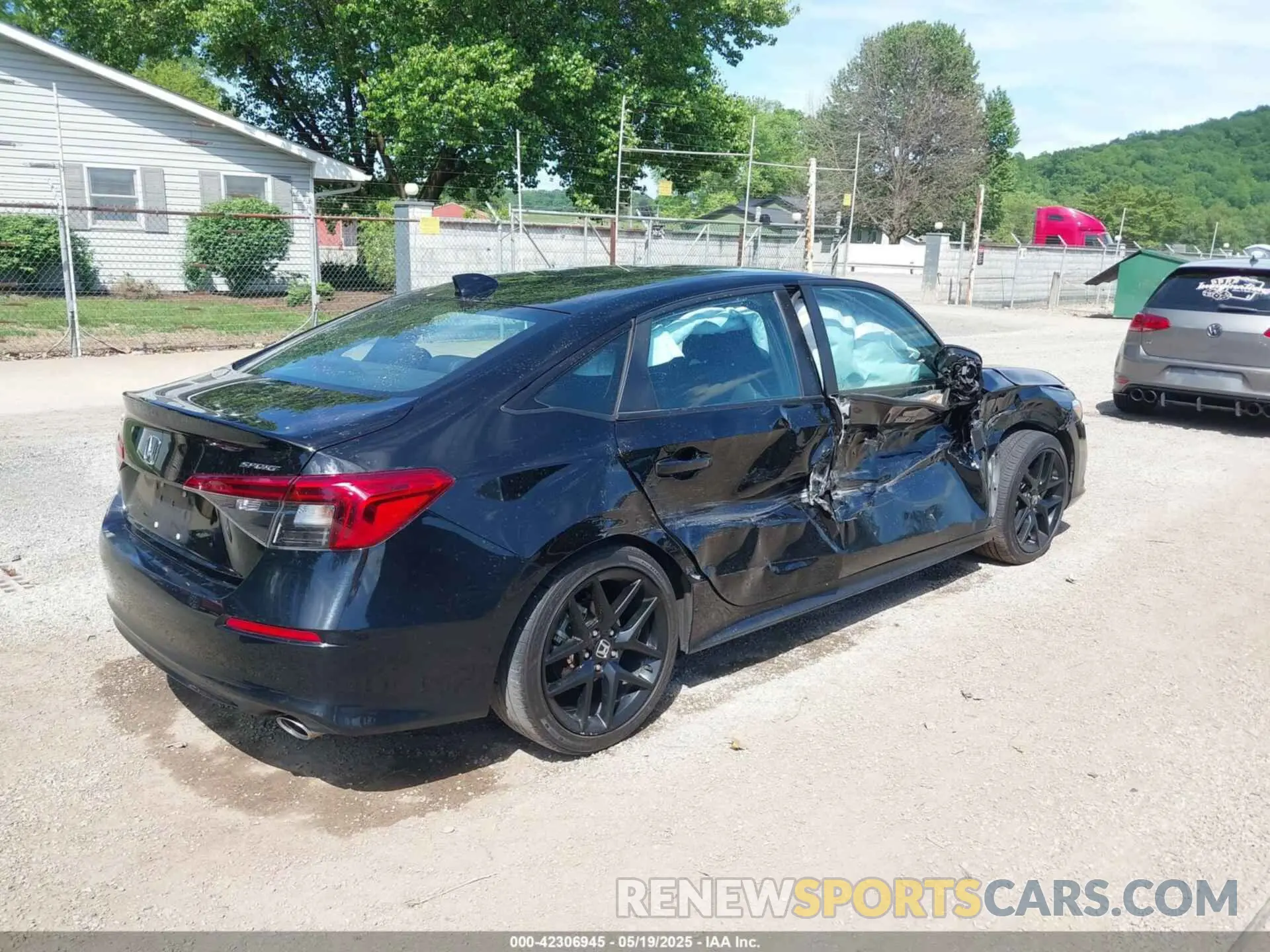 4 fotografías del automóvil dañado 2HGFE2F59NH608081 HONDA CIVIC 2022