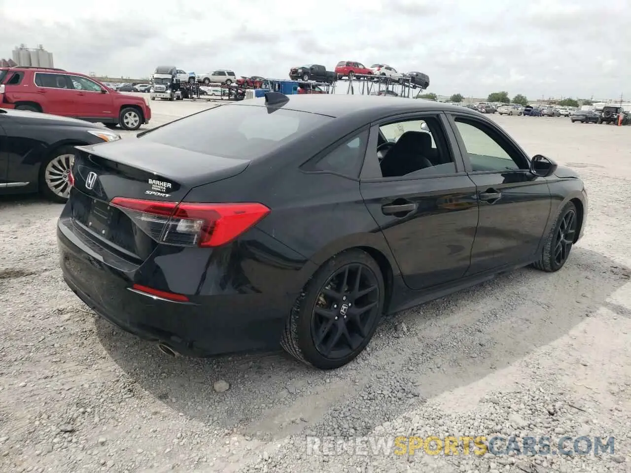 3 fotografías del automóvil dañado 2HGFE2F59NH609084 HONDA CIVIC 2022