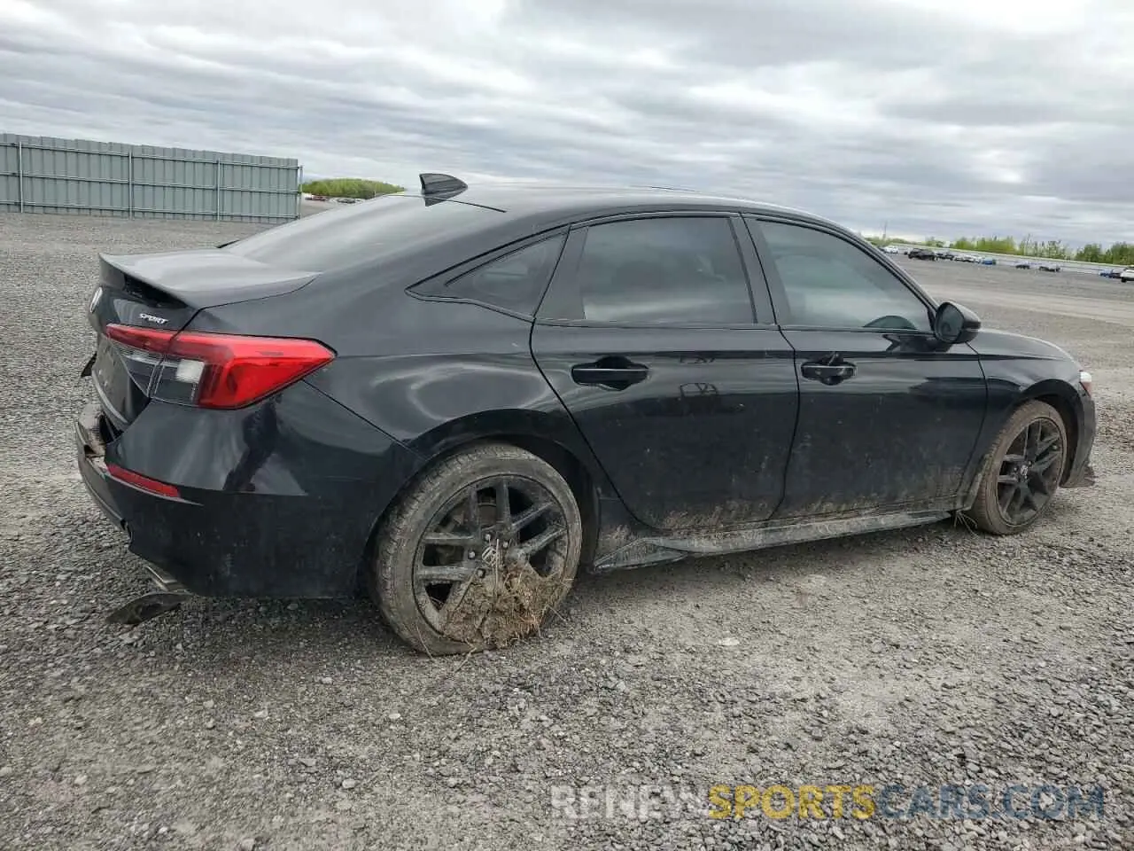 3 fotografías del automóvil dañado 2HGFE2F5XNH124100 HONDA CIVIC 2022