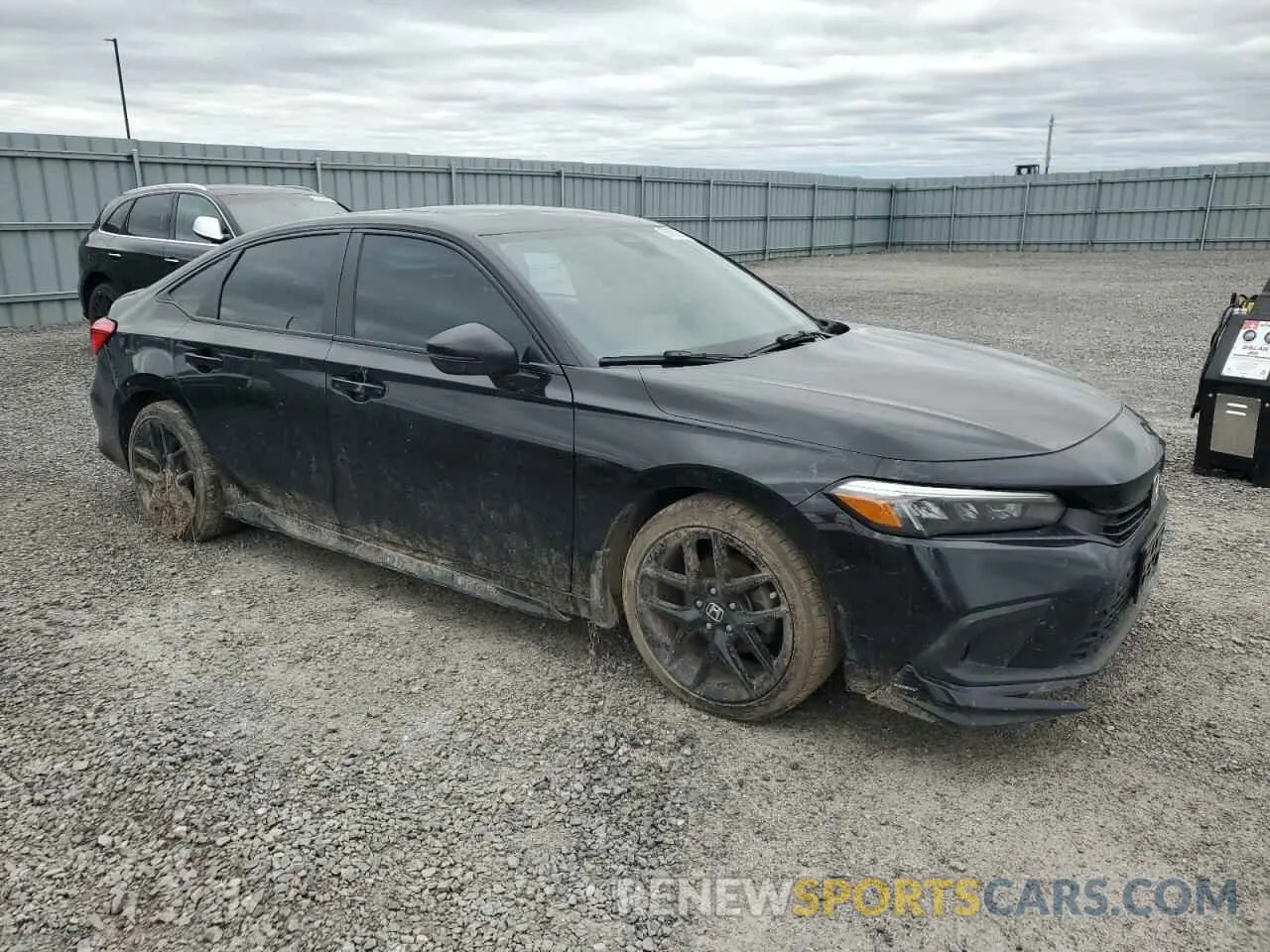 4 fotografías del automóvil dañado 2HGFE2F5XNH124100 HONDA CIVIC 2022