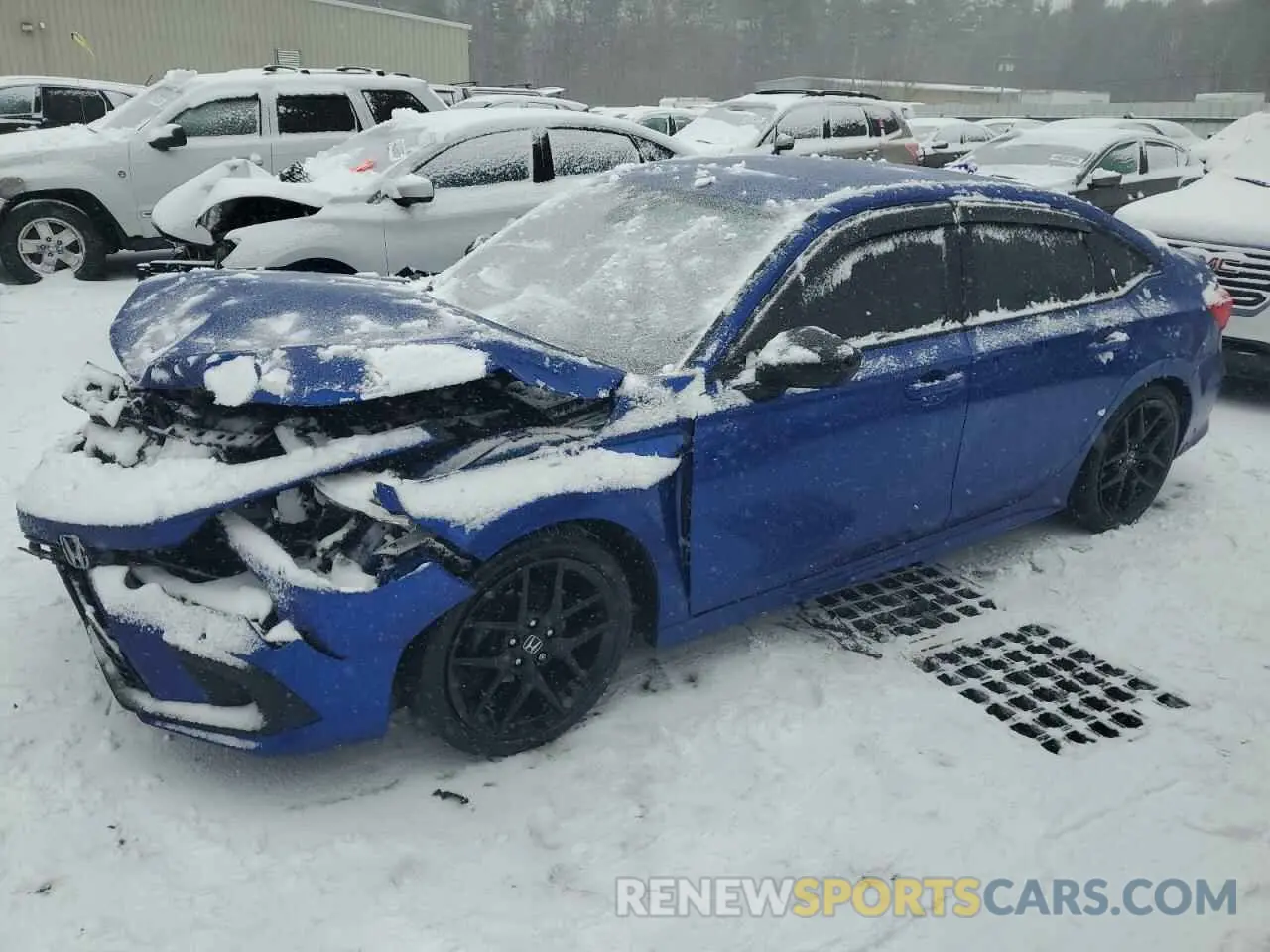 1 fotografías del automóvil dañado 2HGFE2F5XNH504893 HONDA CIVIC 2022