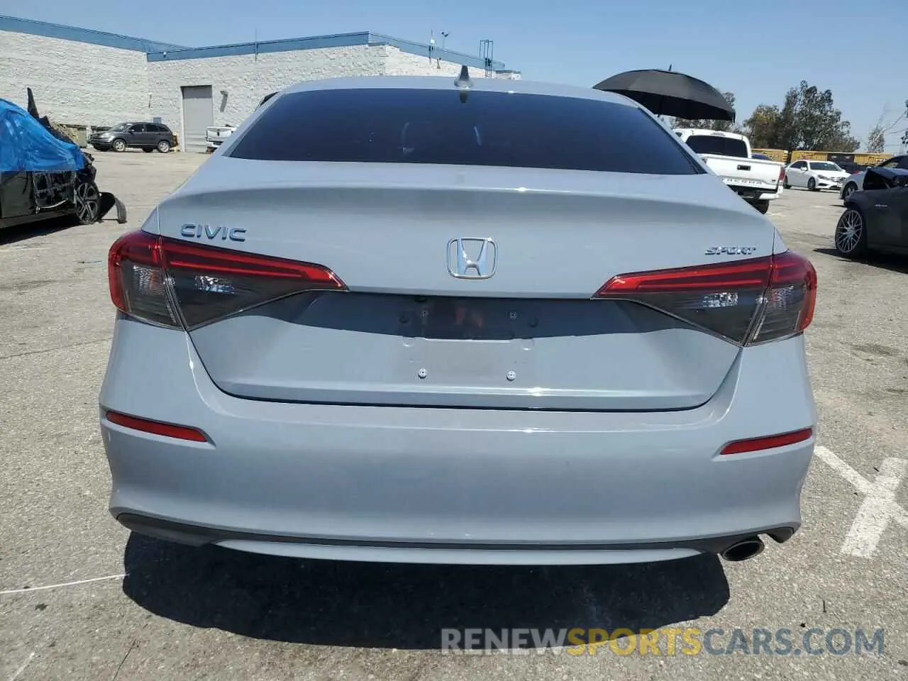 6 fotografías del automóvil dañado 2HGFE2F5XNH534198 HONDA CIVIC 2022