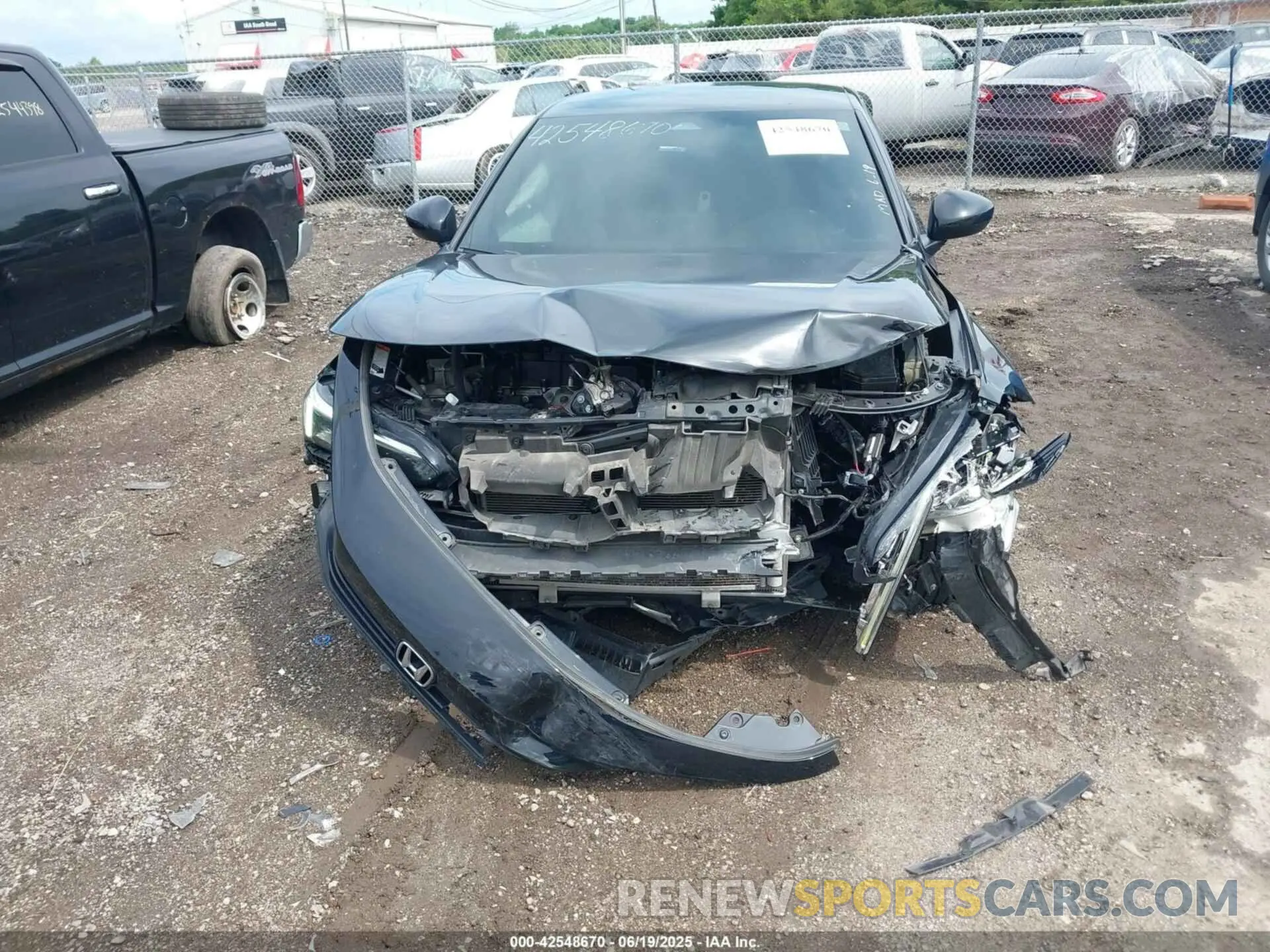 12 fotografías del automóvil dañado 2HGFE2F5XNH537165 HONDA CIVIC 2022